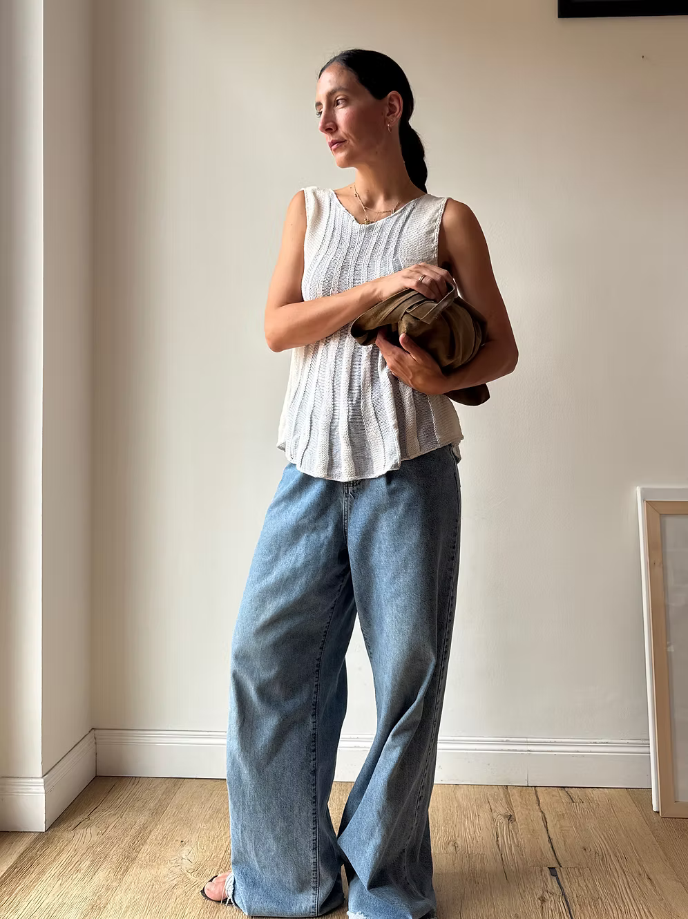TOP IN MAGLIA A COSTE