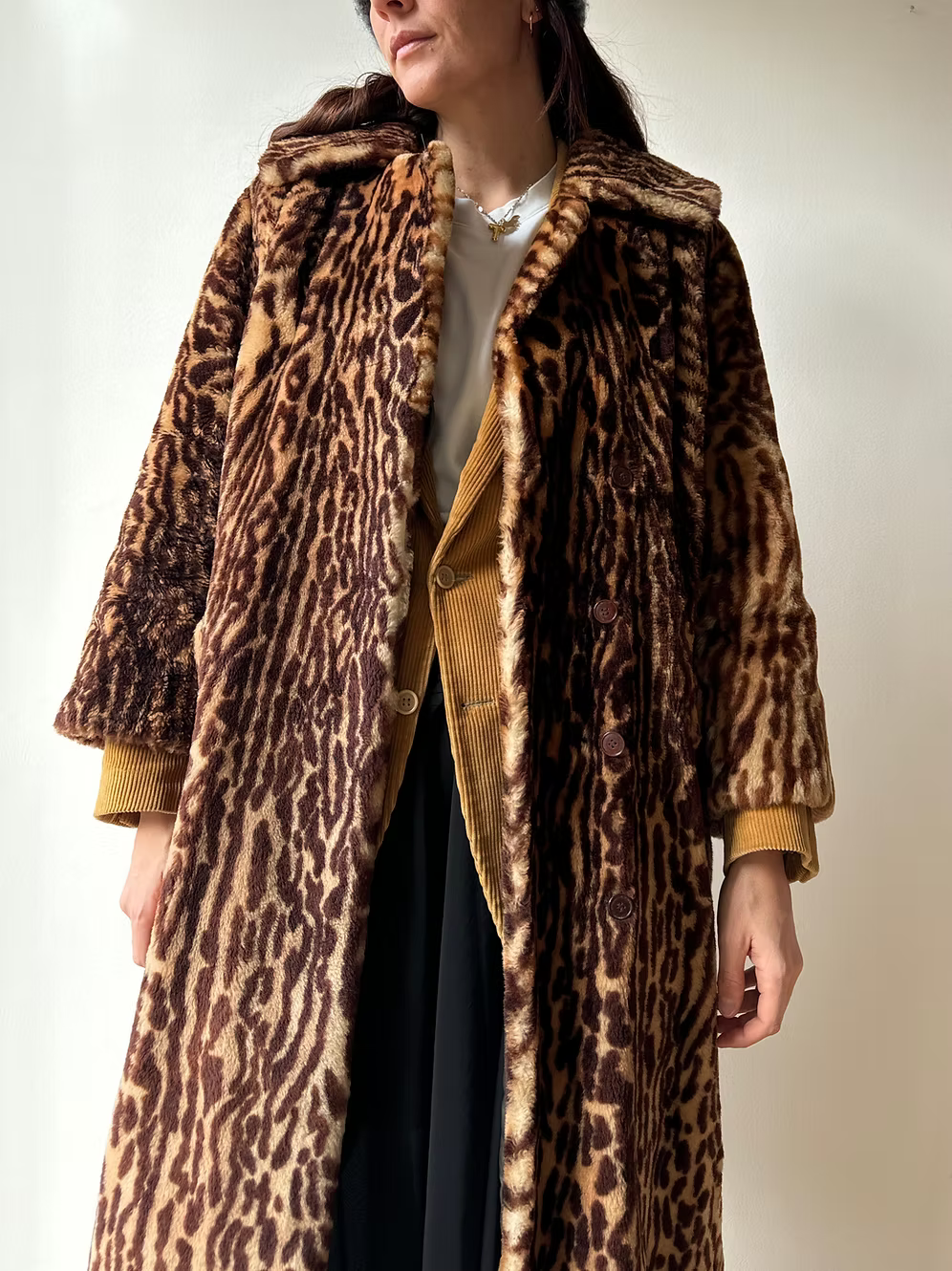 FAUX FUR GIRAFFA