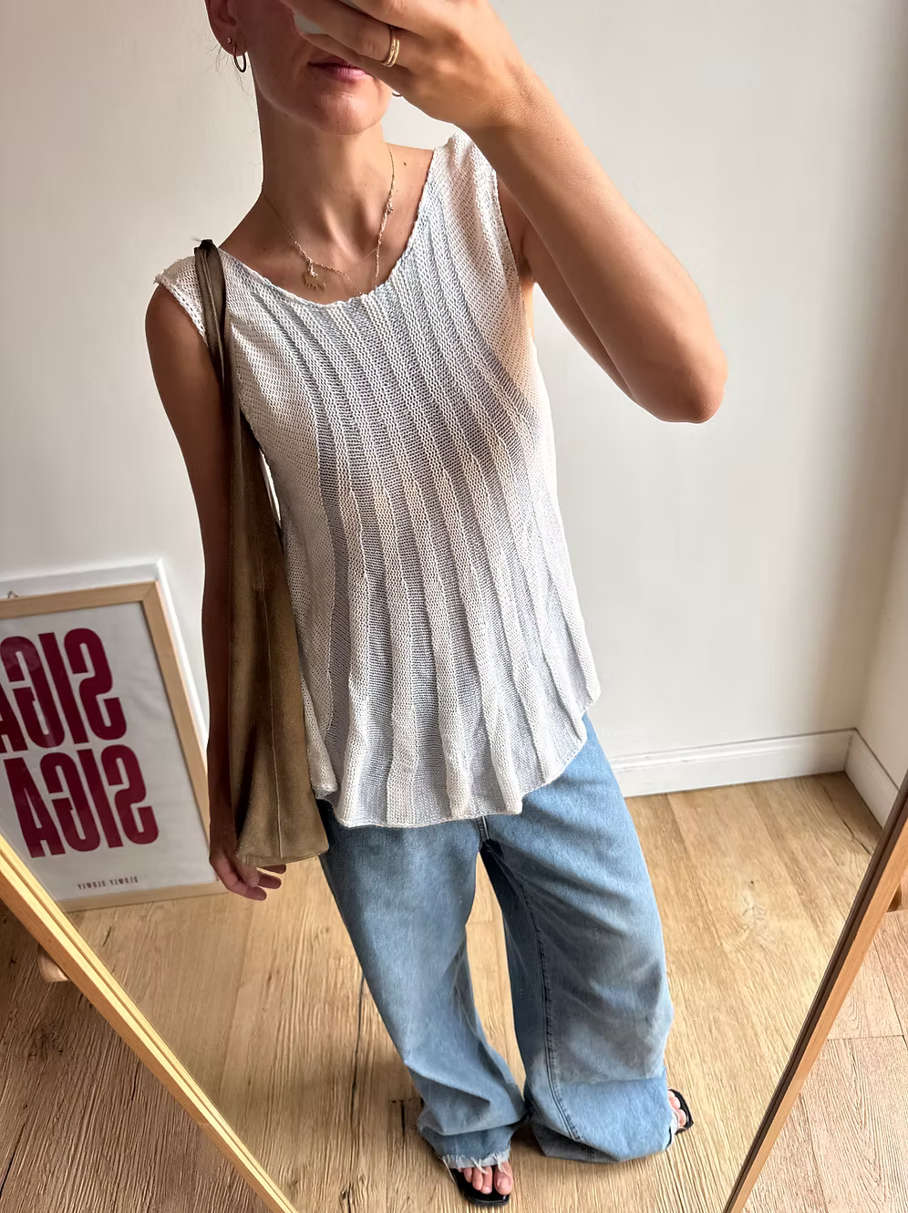 TOP IN MAGLIA A COSTE