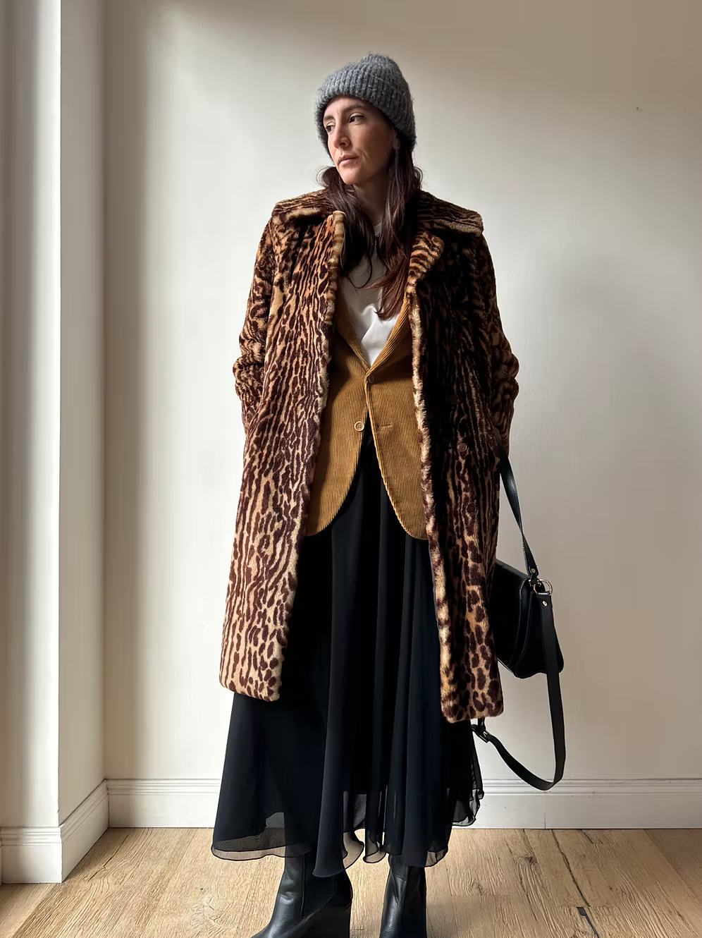 FAUX FUR GIRAFFA
