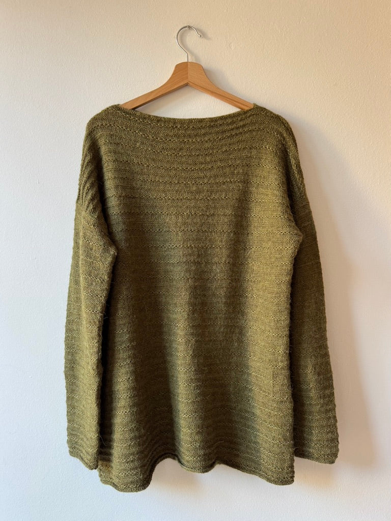 MAGLIONE A COSTE VERDE