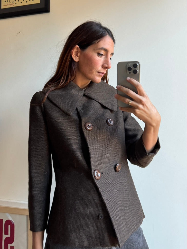 BLAZER CON MAXI COLLETTO