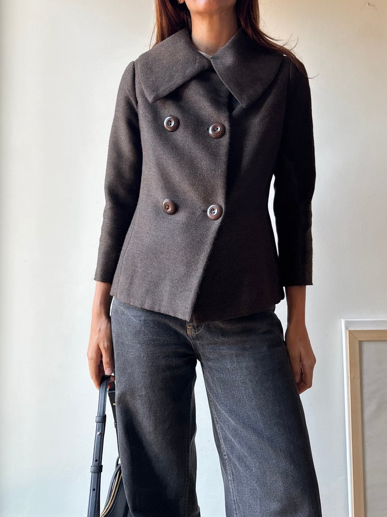 BLAZER CON MAXI COLLETTO