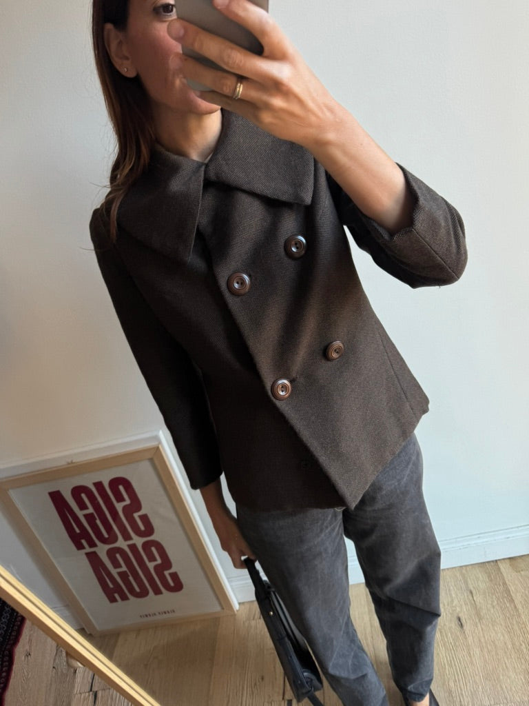 BLAZER CON MAXI COLLETTO