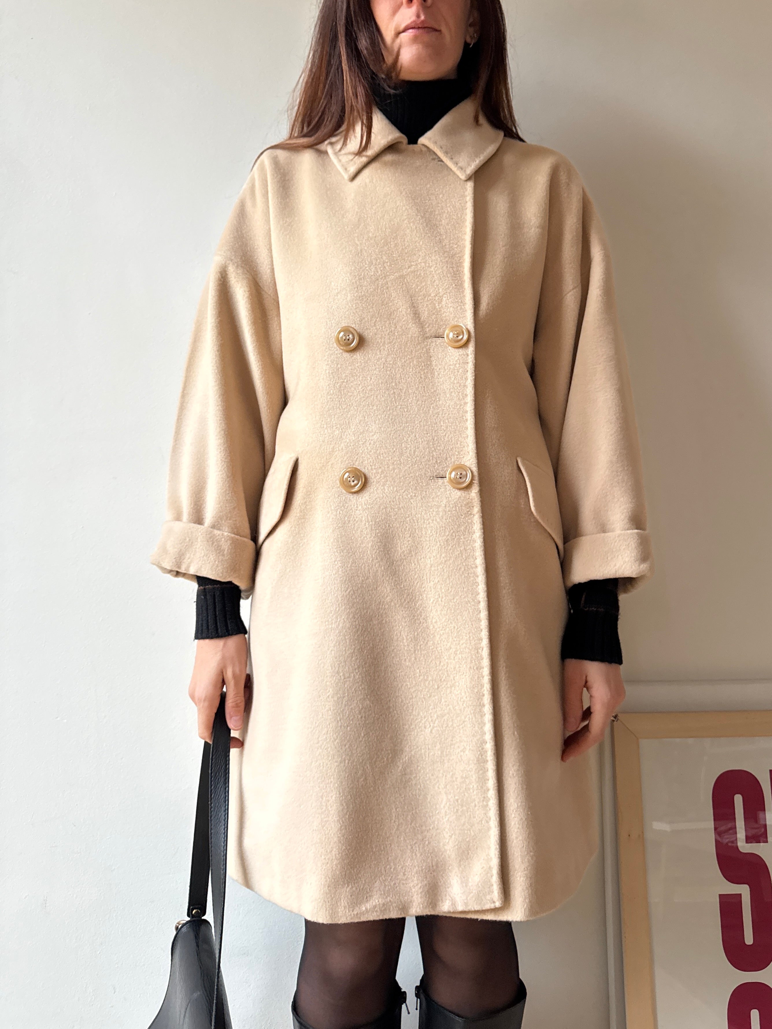 CAPPOTTO BEAVER SABBIA