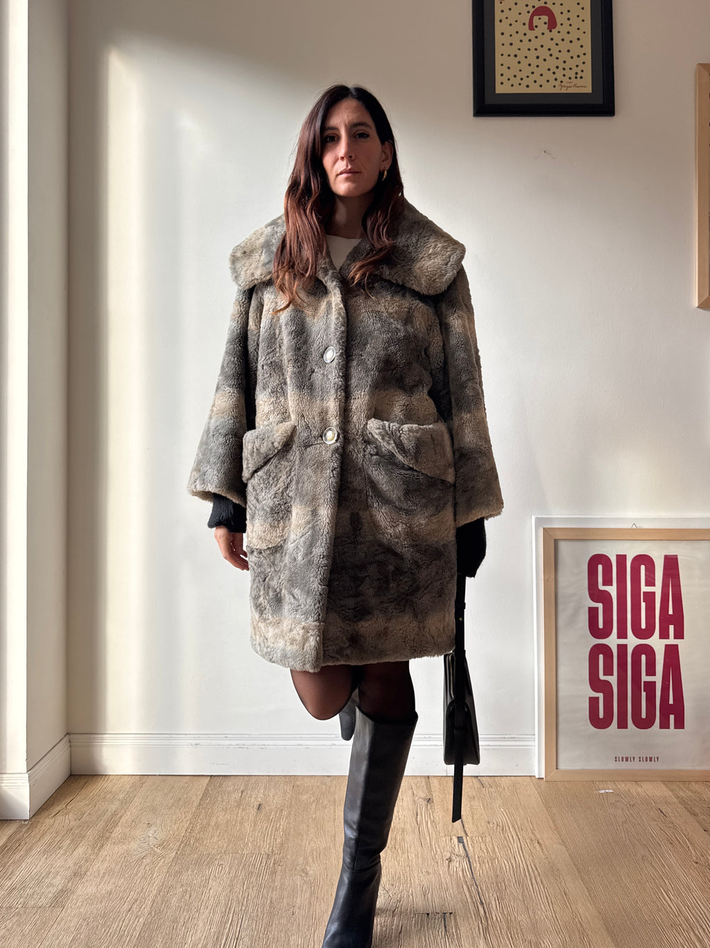 FAUX FUR CON MAXICOLLO
