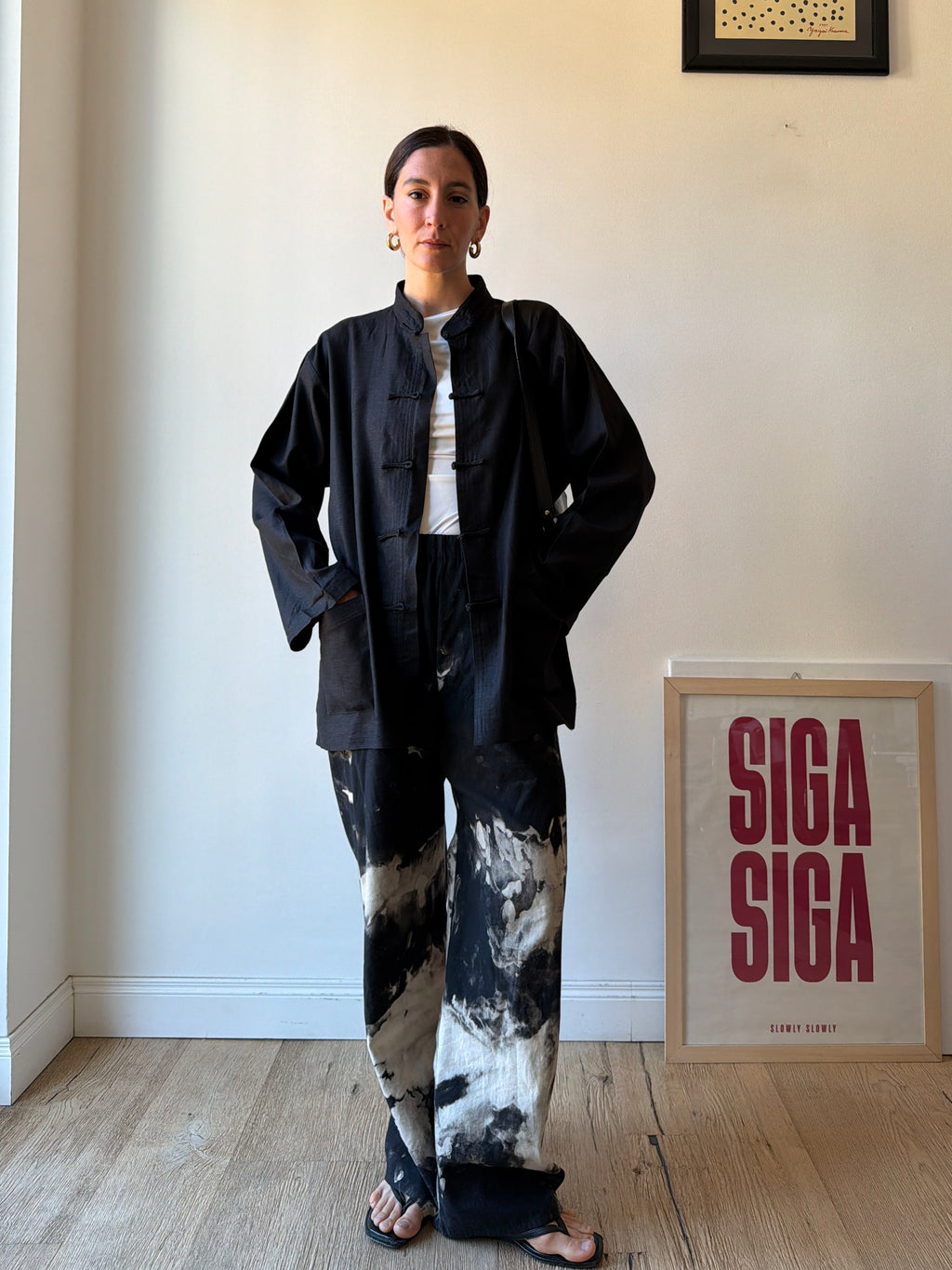 GIACCA IN SETA ORIENTALE