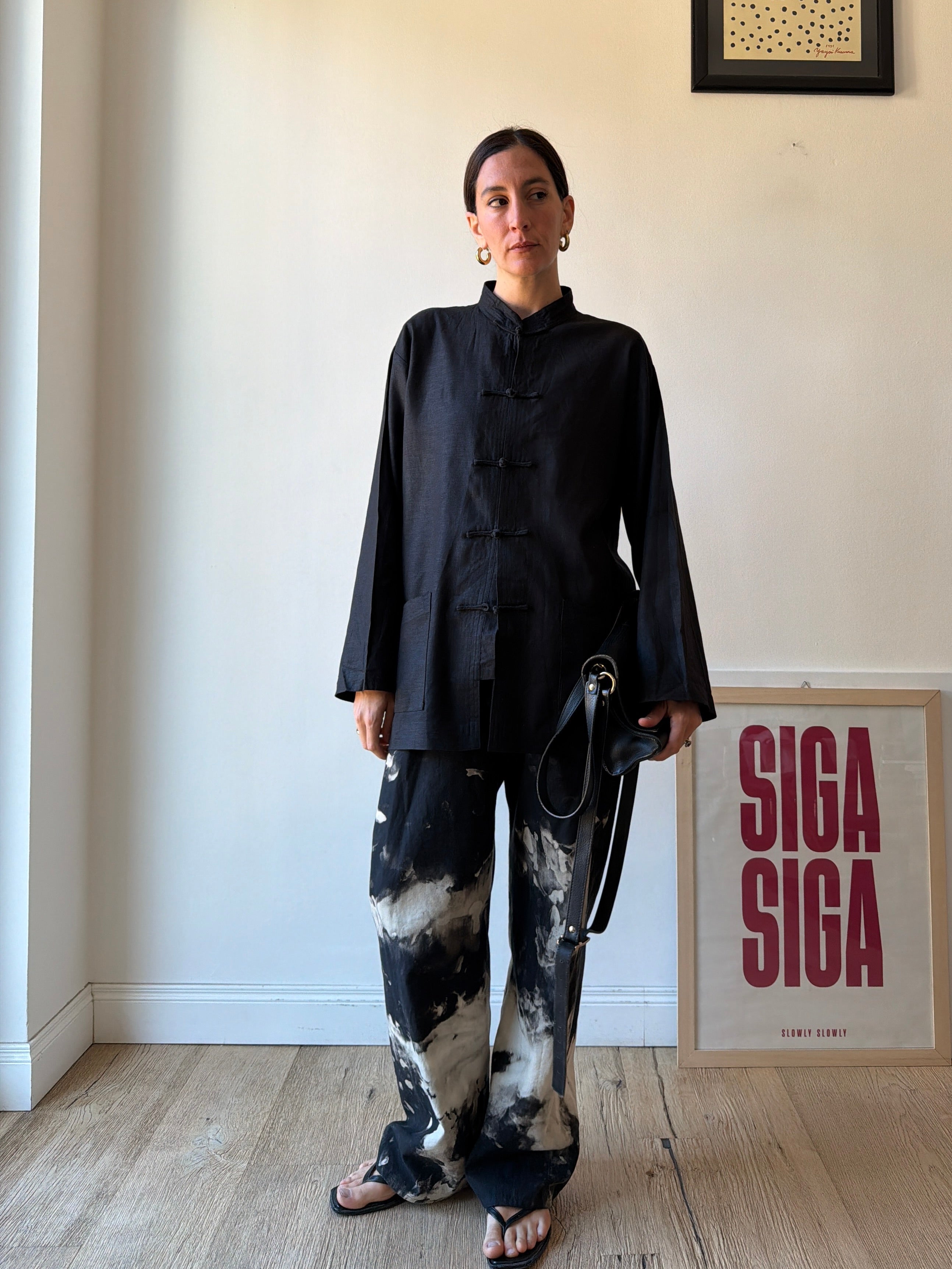 GIACCA IN SETA ORIENTALE