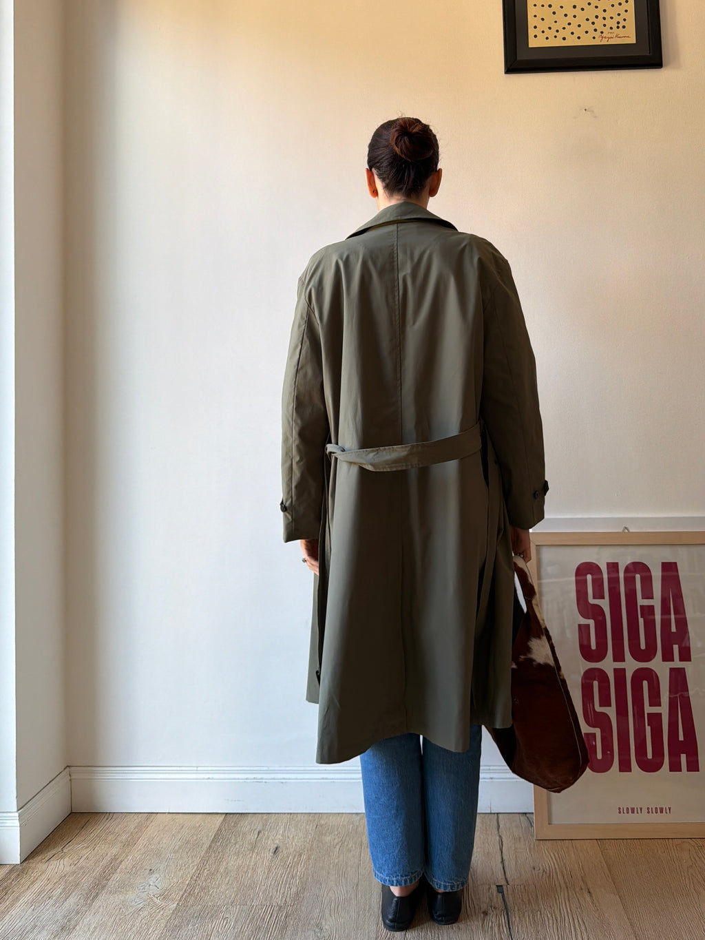 TRENCH VERDE MILITARE