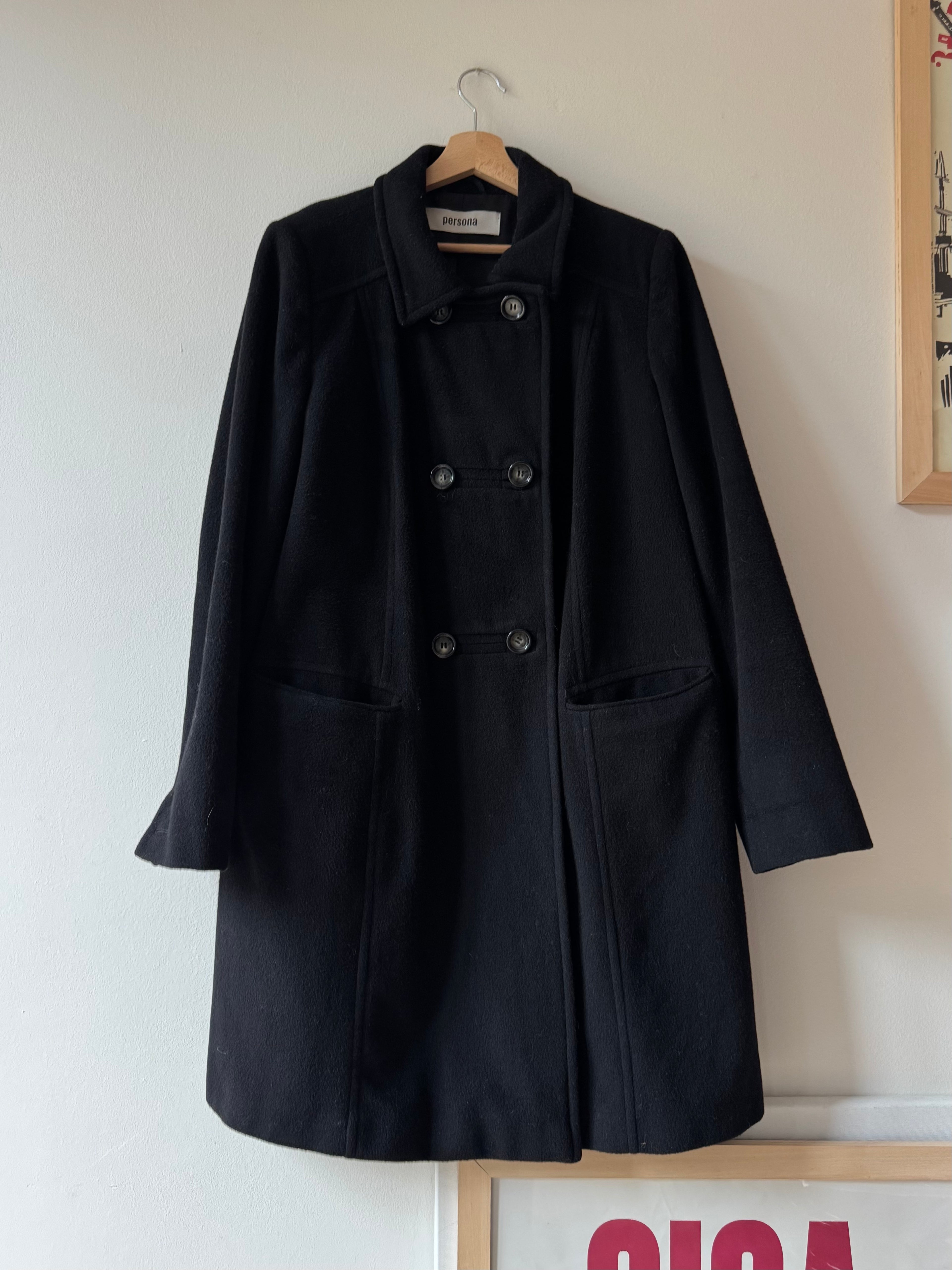 CAPPOTTO MIDI MISTO CASHMERE