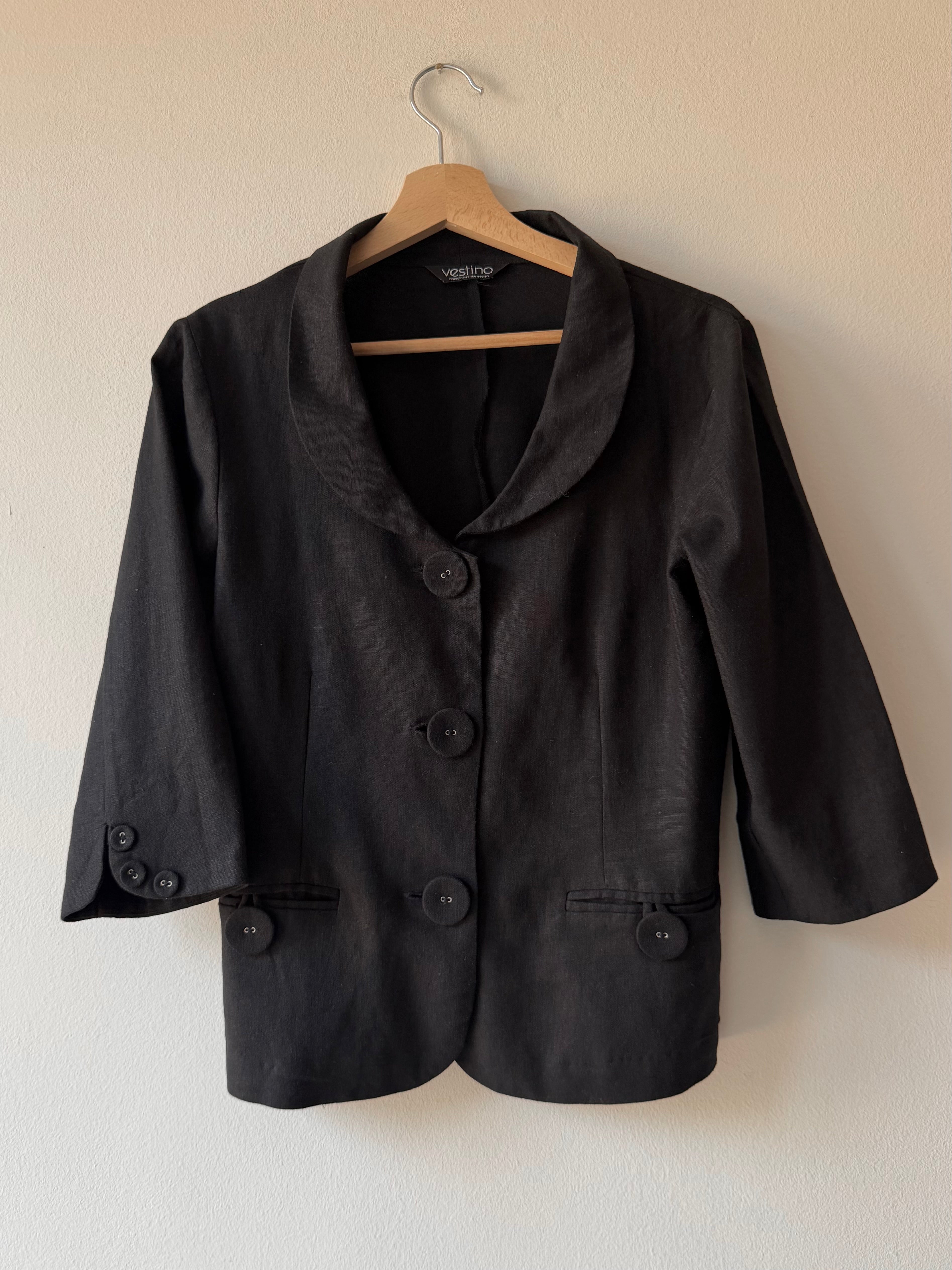 GIACCA/TOP IN LINO