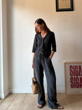 GIACCA/TOP IN LINO