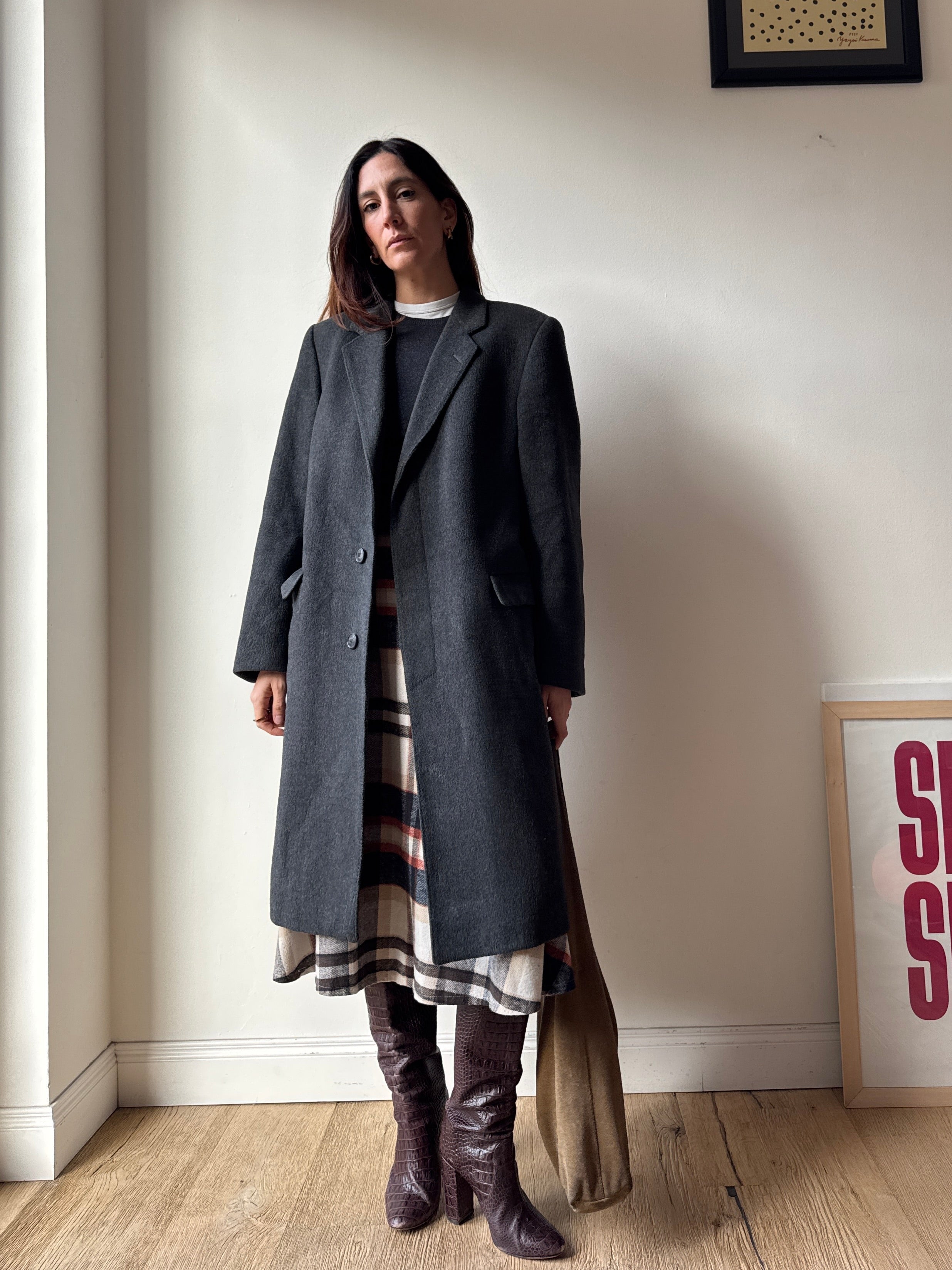CAPPOTTO GRIGIO STRUTTURATO
