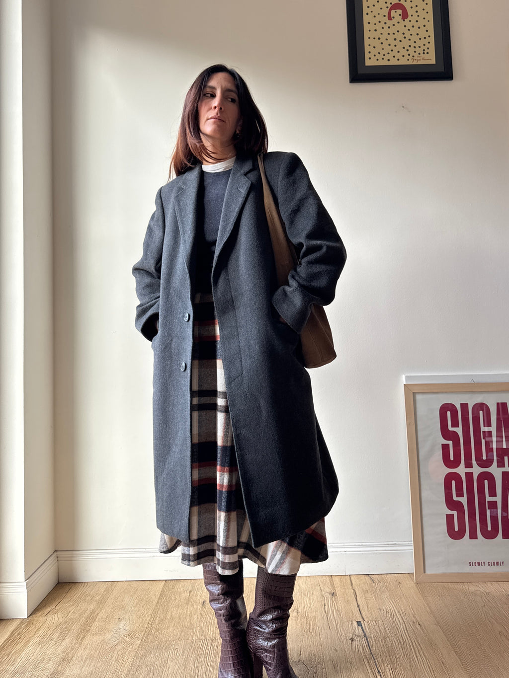CAPPOTTO GRIGIO STRUTTURATO