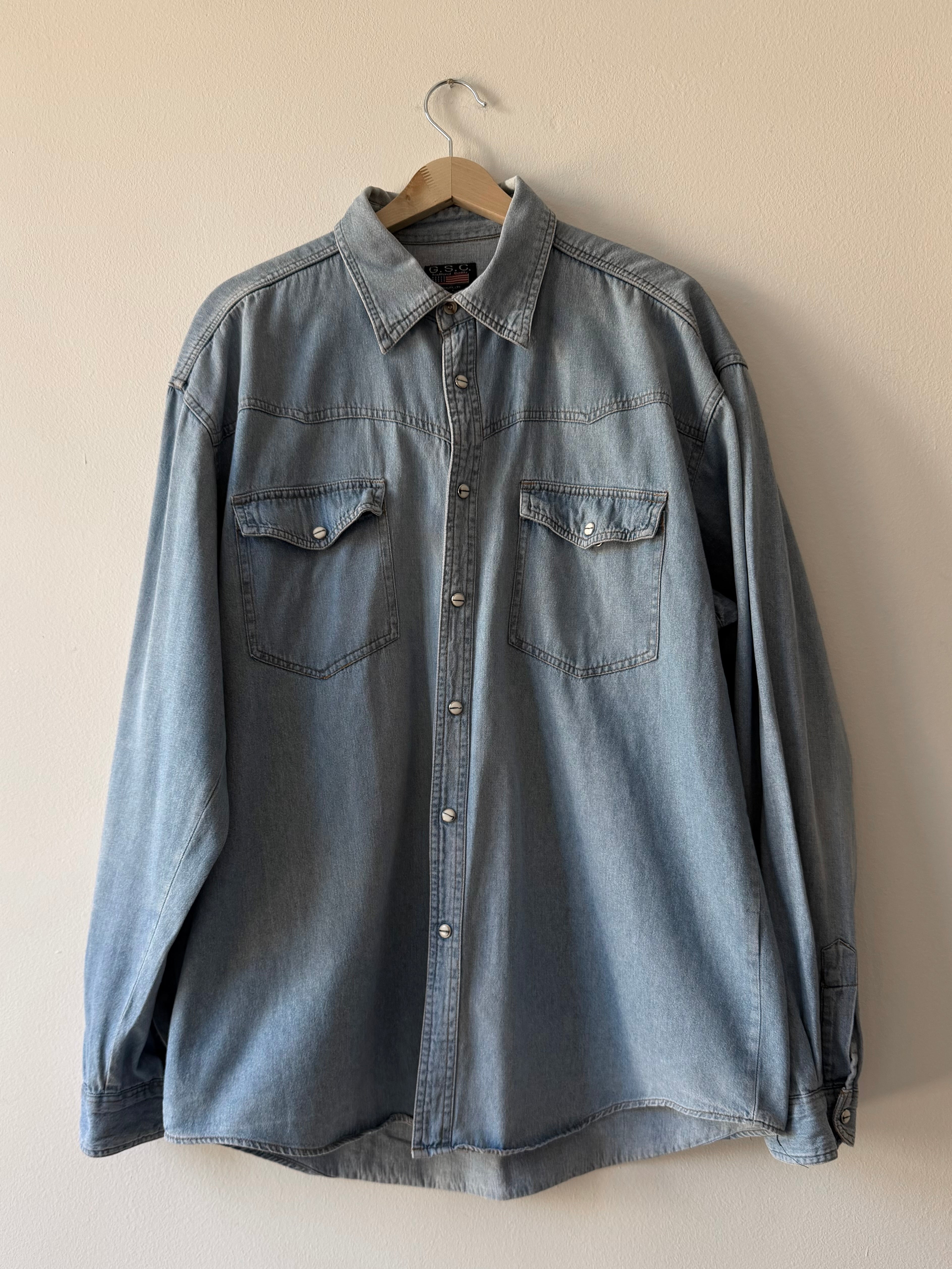 CAMICIA IN DENIM OVER