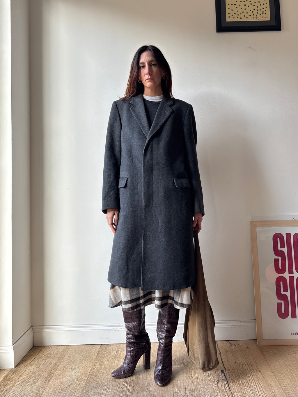 CAPPOTTO GRIGIO STRUTTURATO