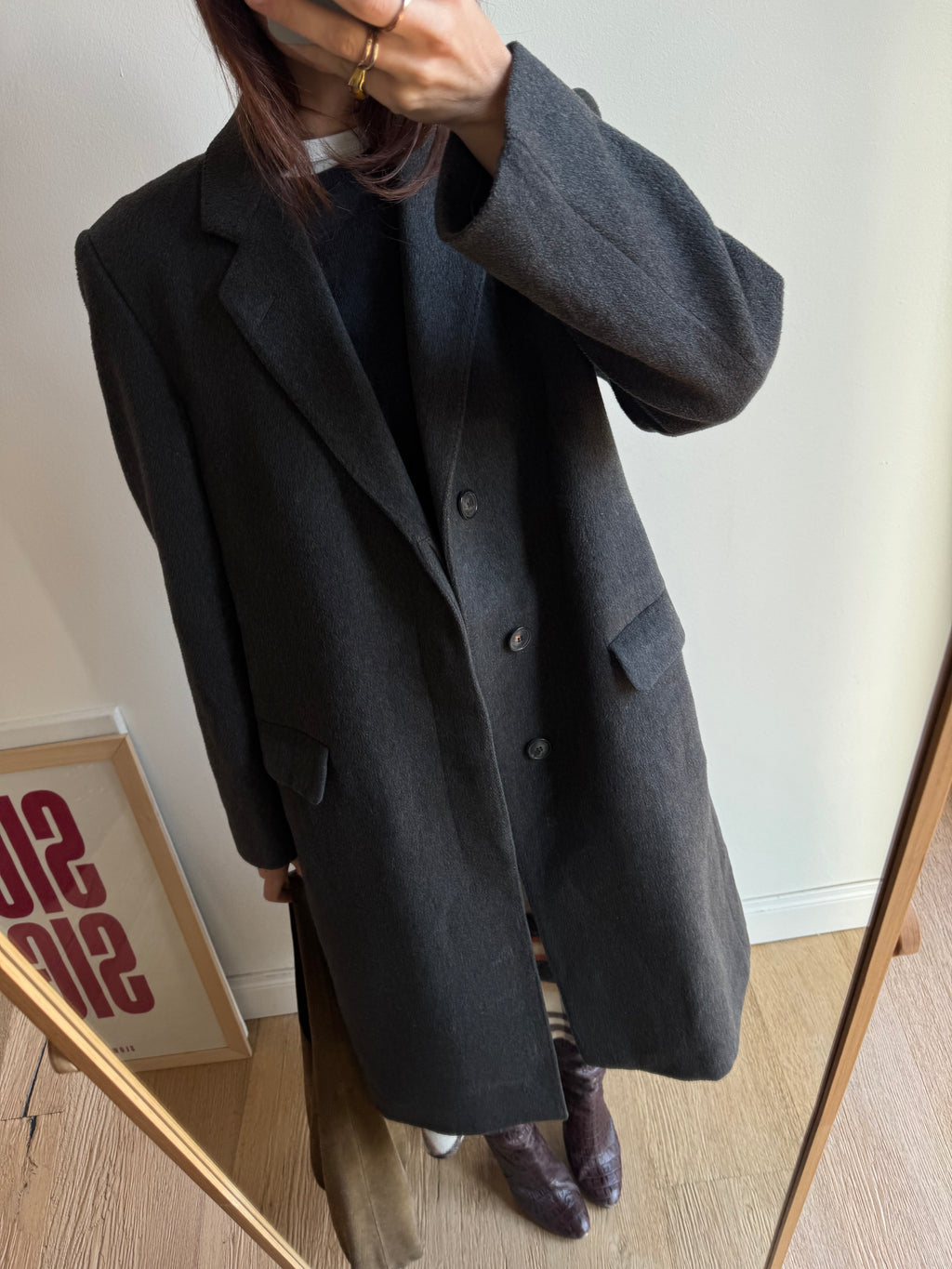 CAPPOTTO GRIGIO STRUTTURATO