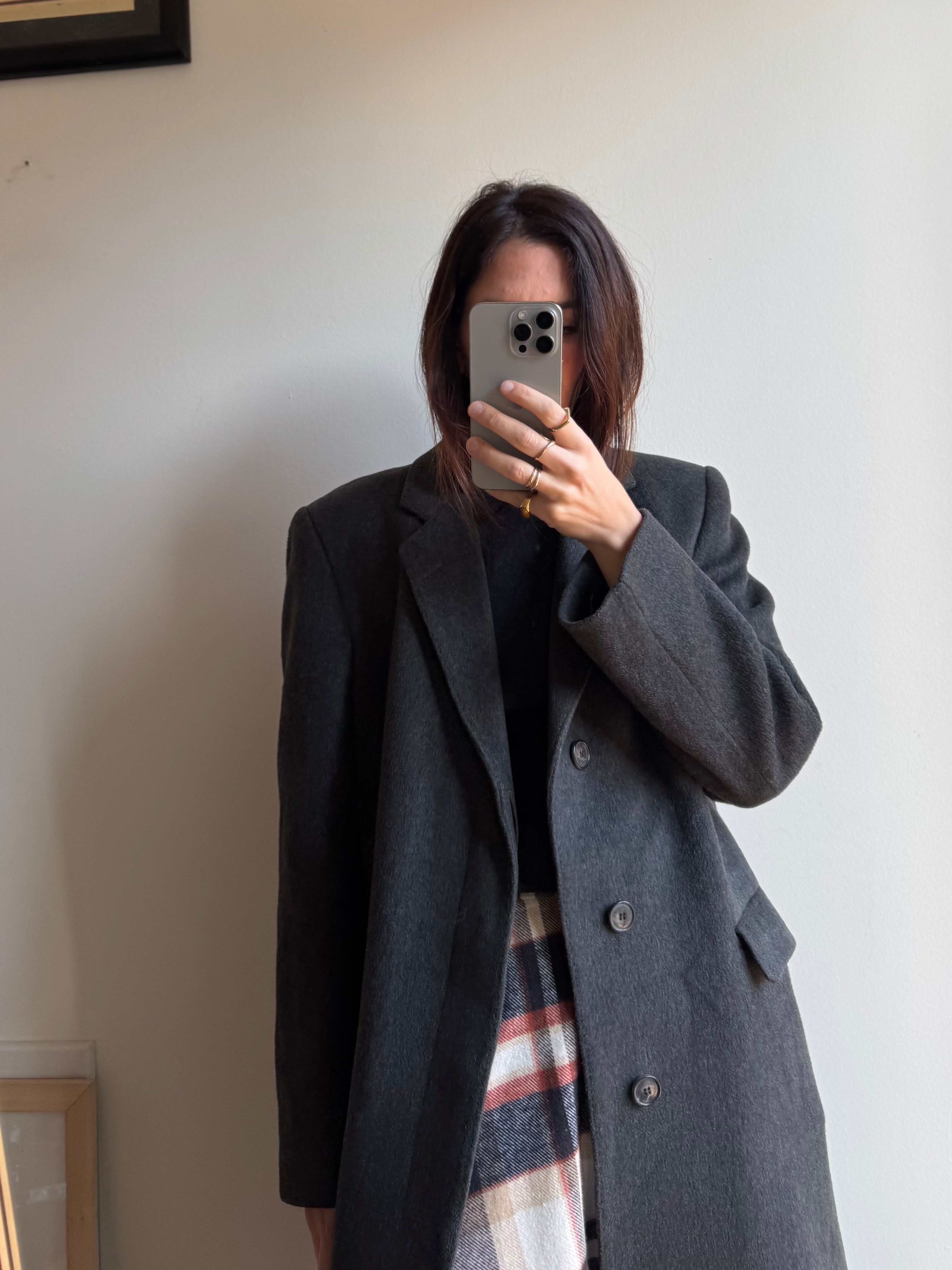 CAPPOTTO GRIGIO STRUTTURATO