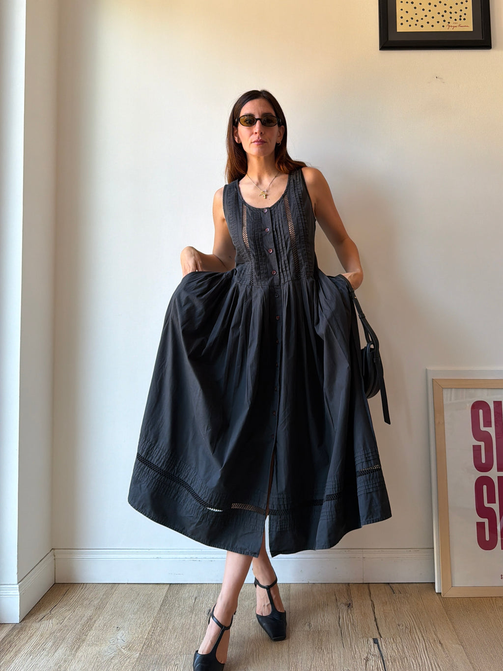 ABITO NERO ALBERTA FERRETTI JEANS