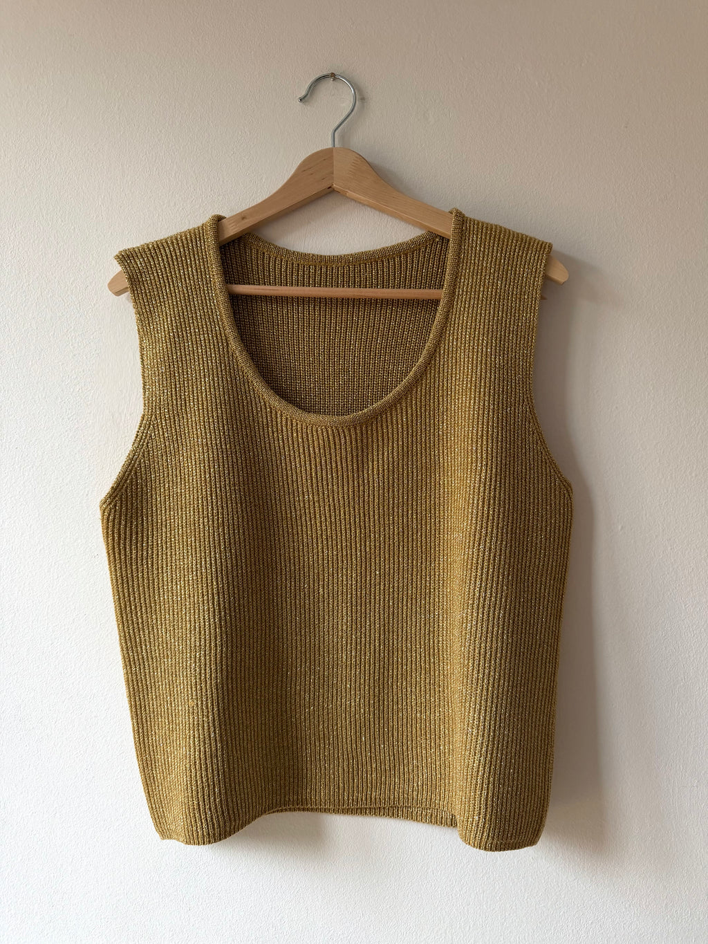 TOP IN LUREX ORO