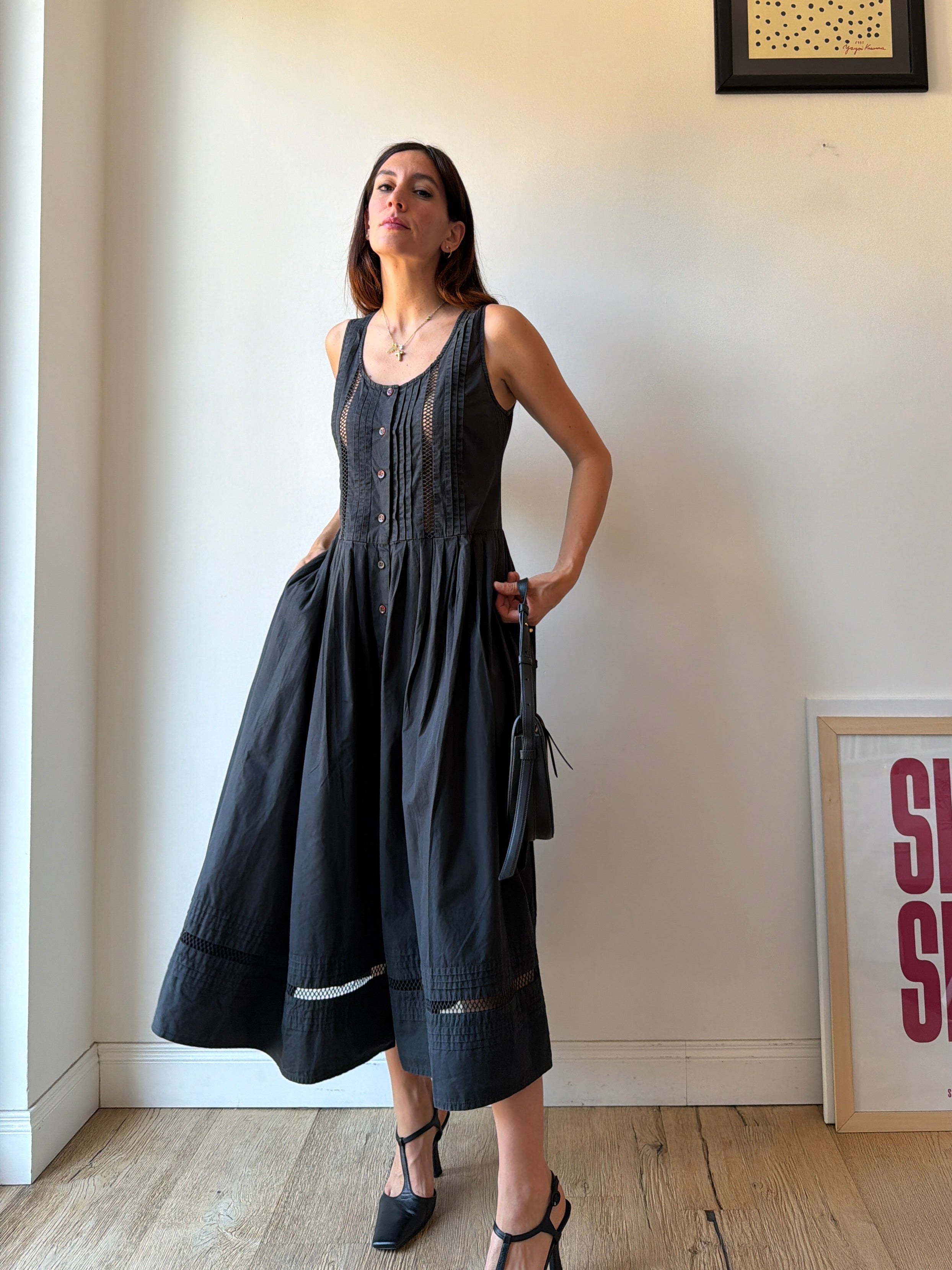 ABITO NERO ALBERTA FERRETTI JEANS
