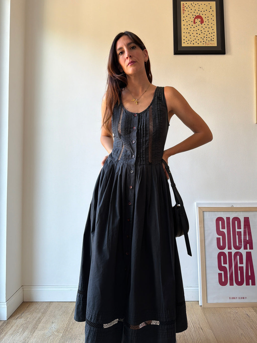 ABITO NERO ALBERTA FERRETTI JEANS