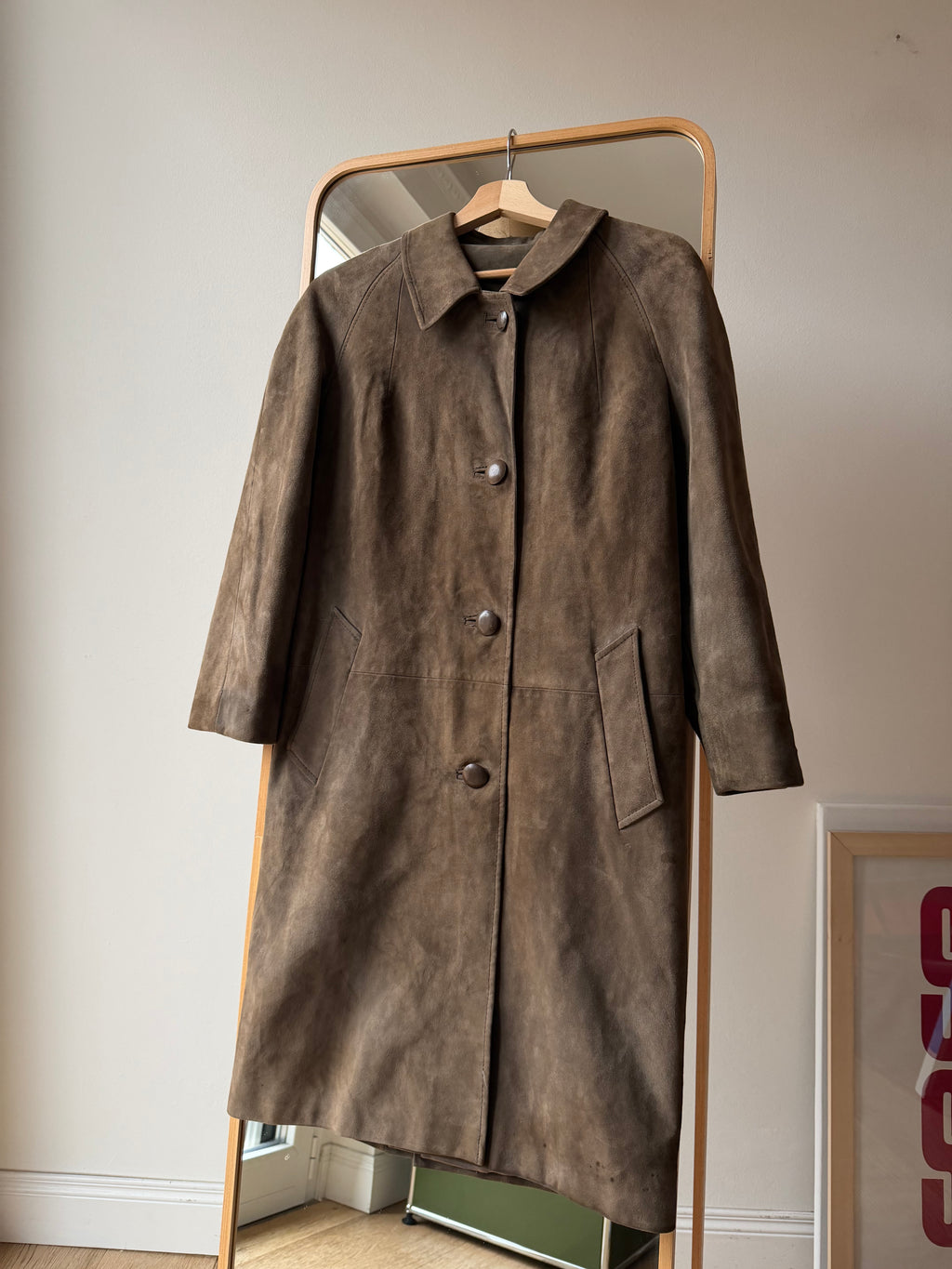 CAPPOTTO IN CAMOSCIO TORTORA