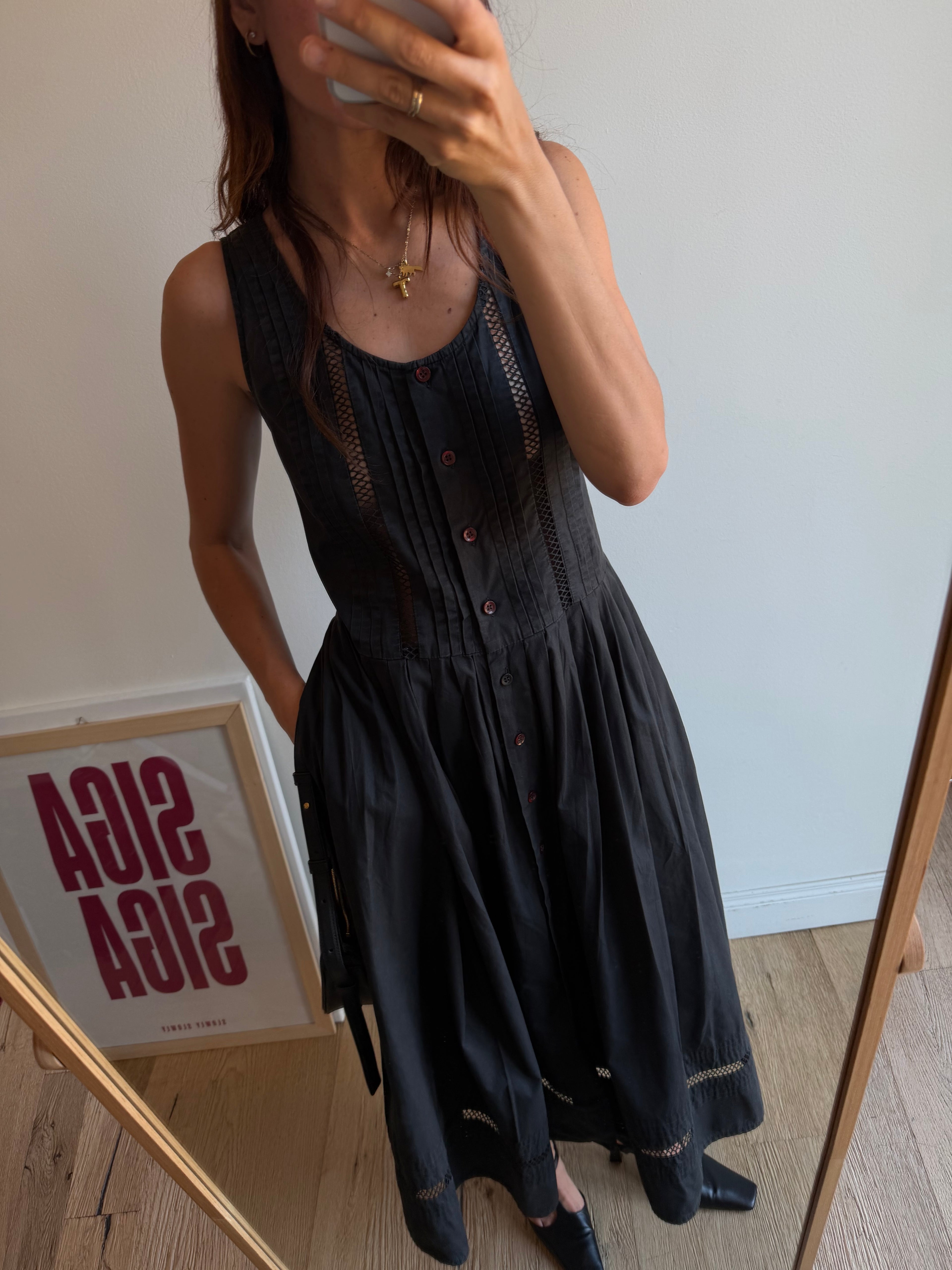 ABITO NERO ALBERTA FERRETTI JEANS