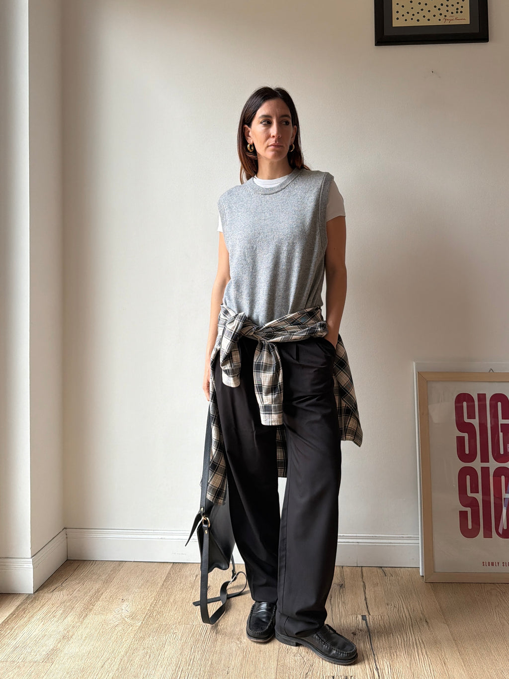 GILET GRIGIO
