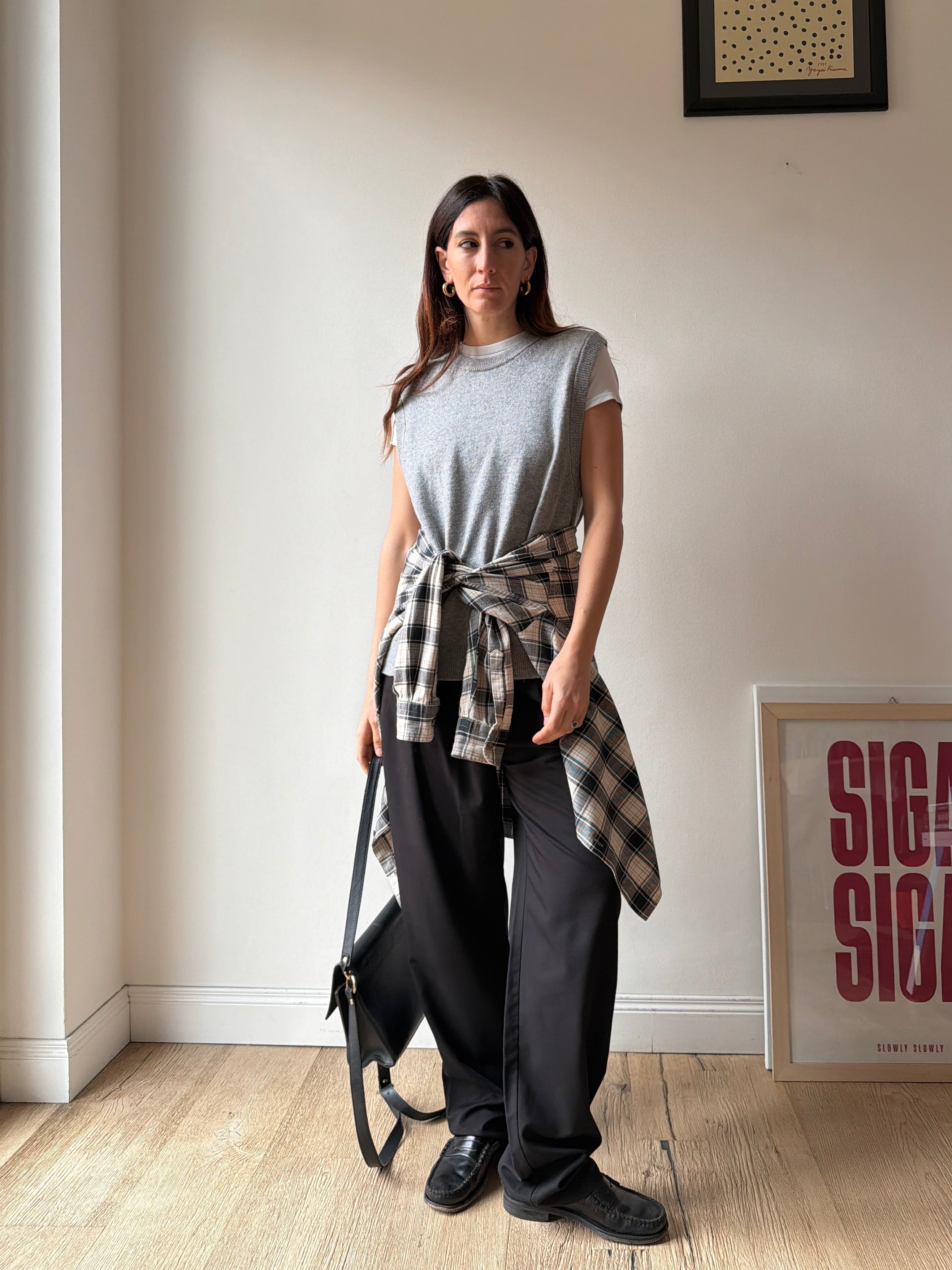 GILET GRIGIO