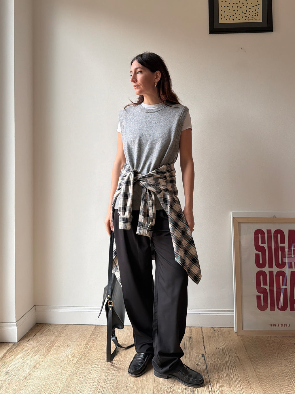 GILET GRIGIO