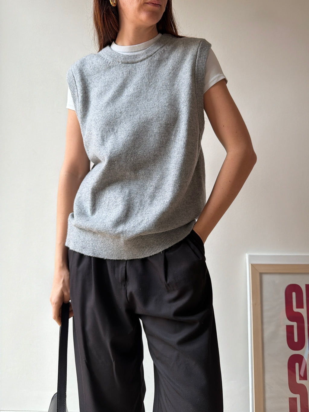 GILET GRIGIO