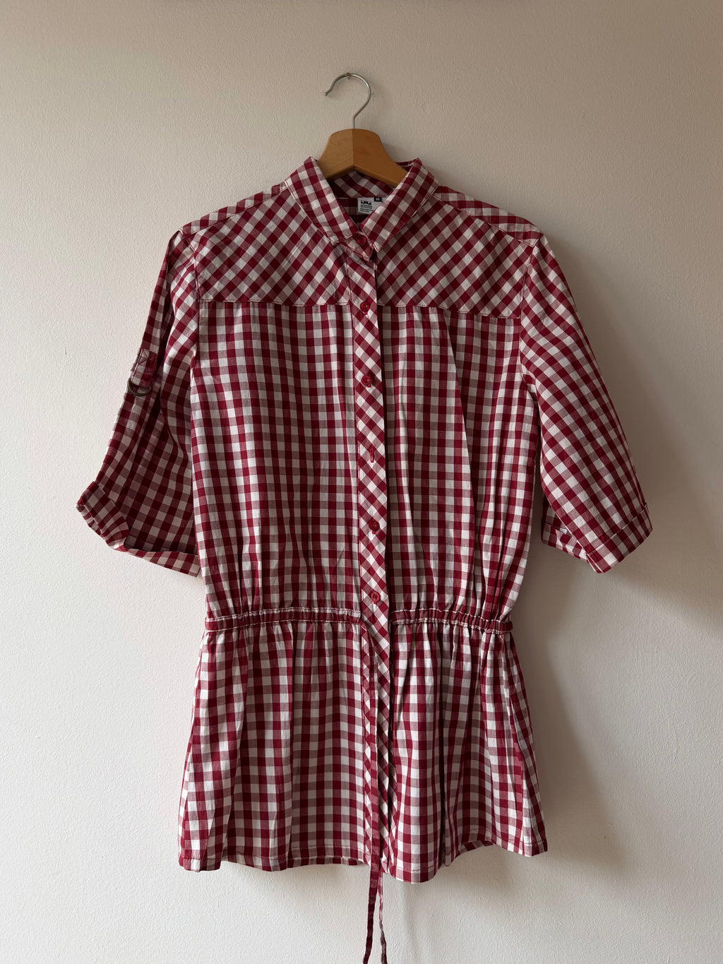 CAMICIA VICHY ROSSA