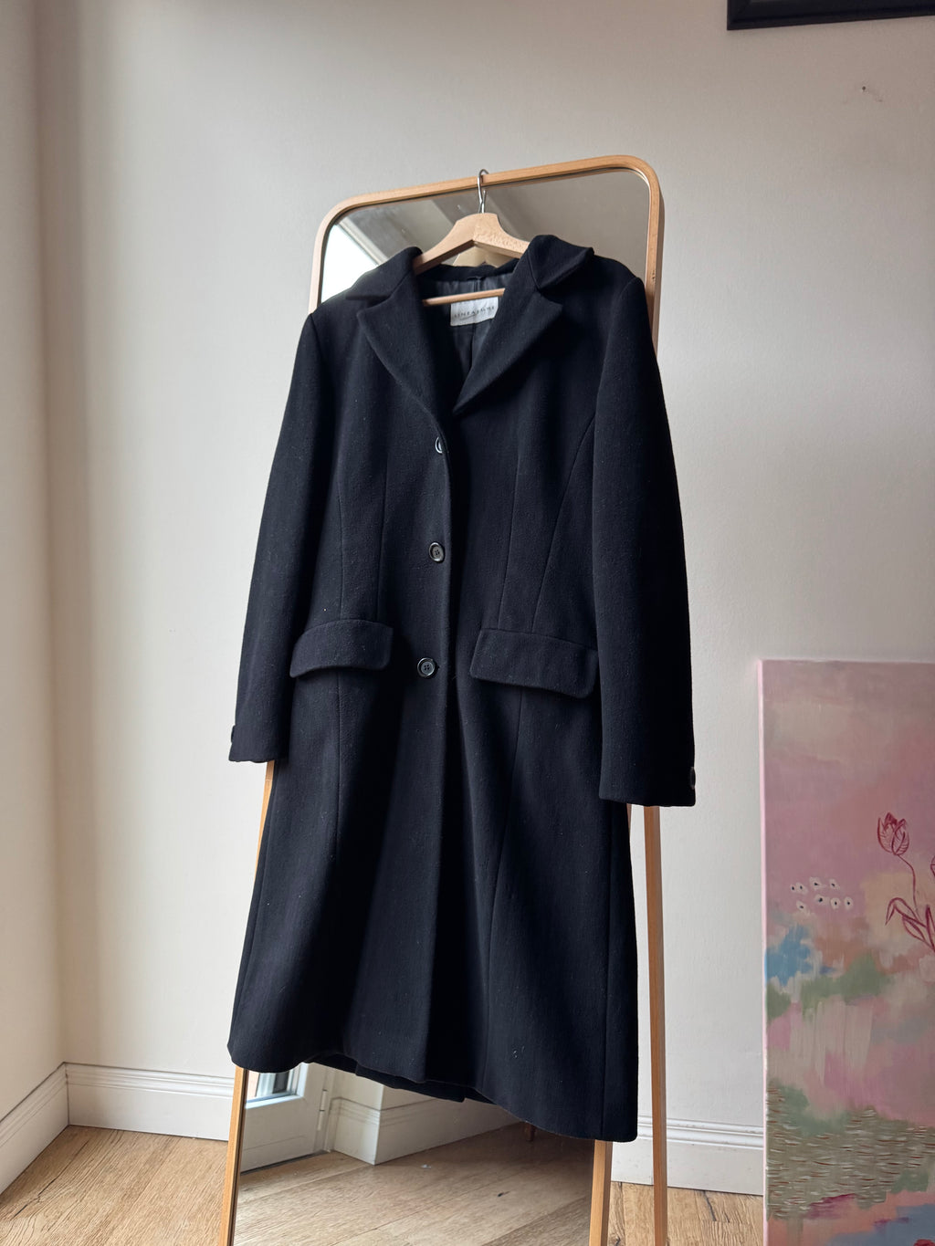 CAPPOTTO NERO SLIM