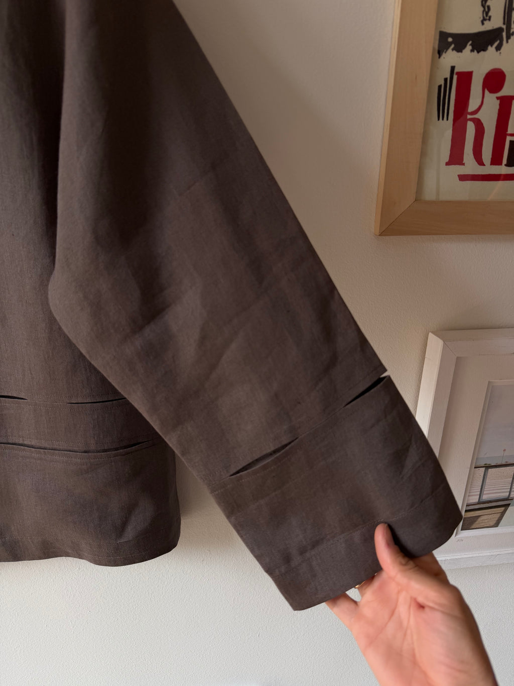 GIACCA CAMICIA IN LINO