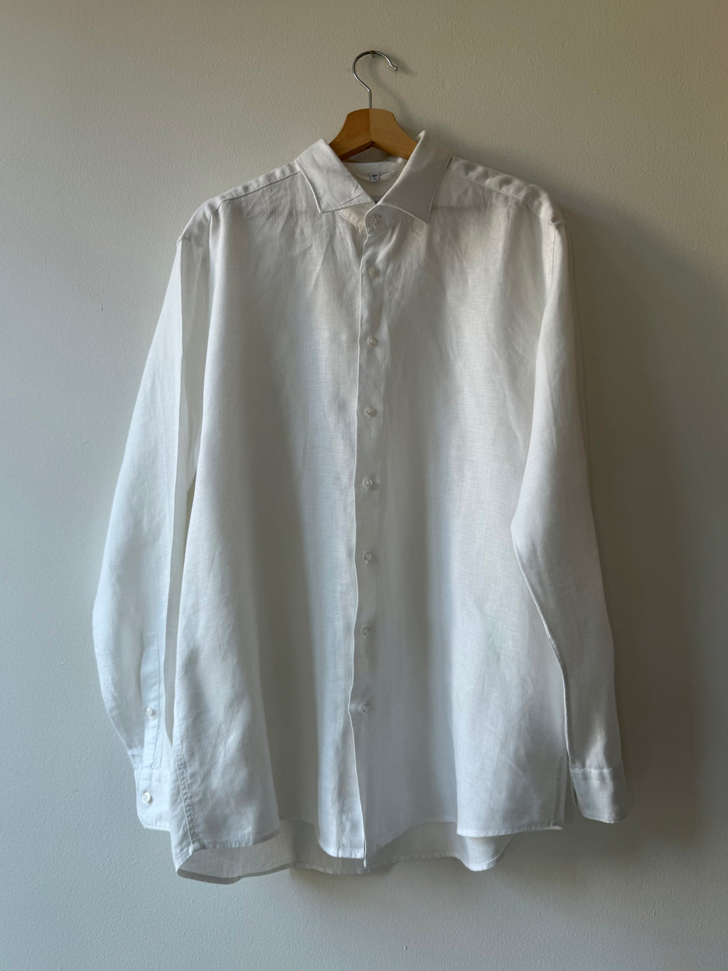 CAMICIA BIANCA LINO