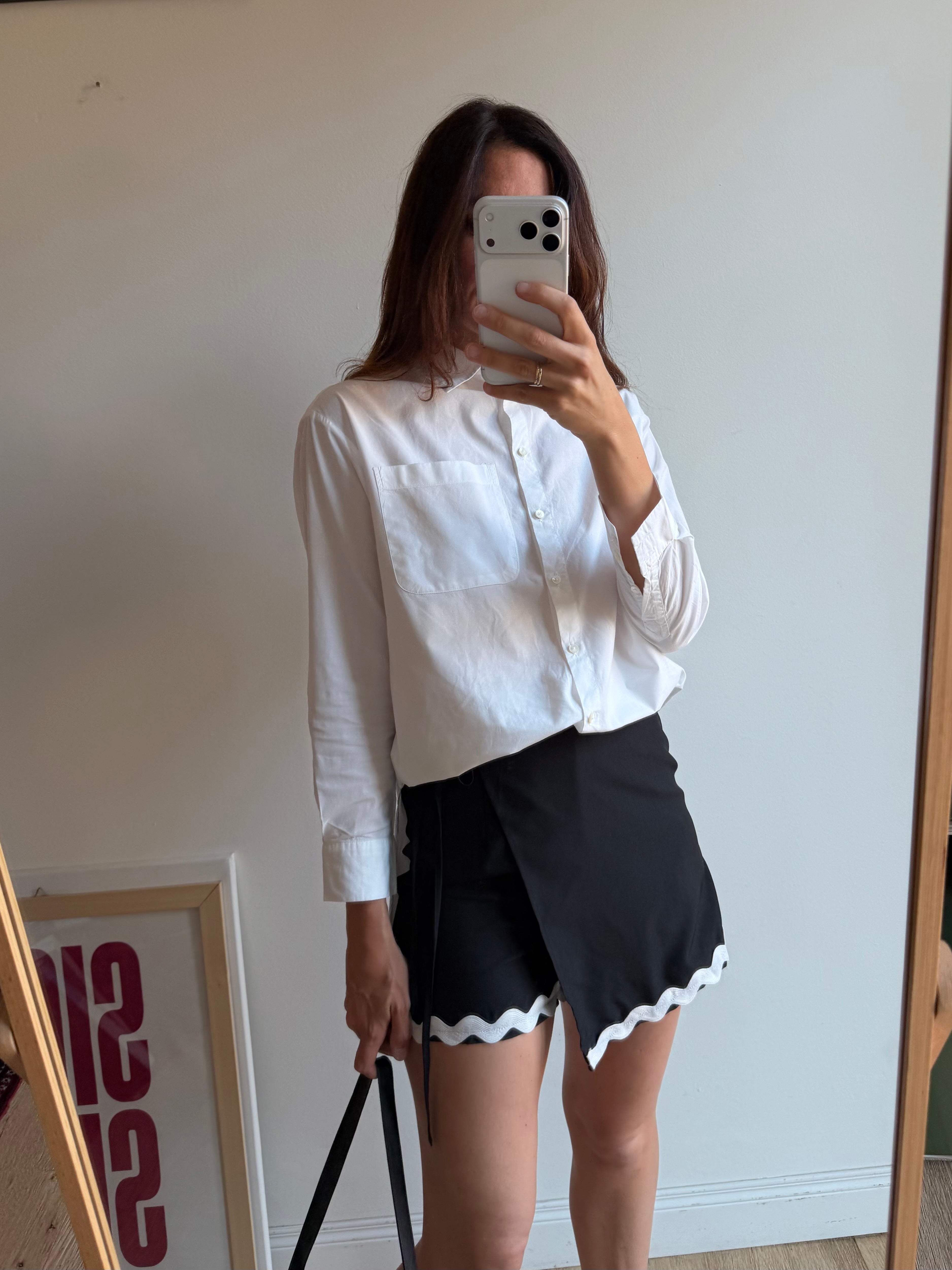 GONNA PANTALONE NERA