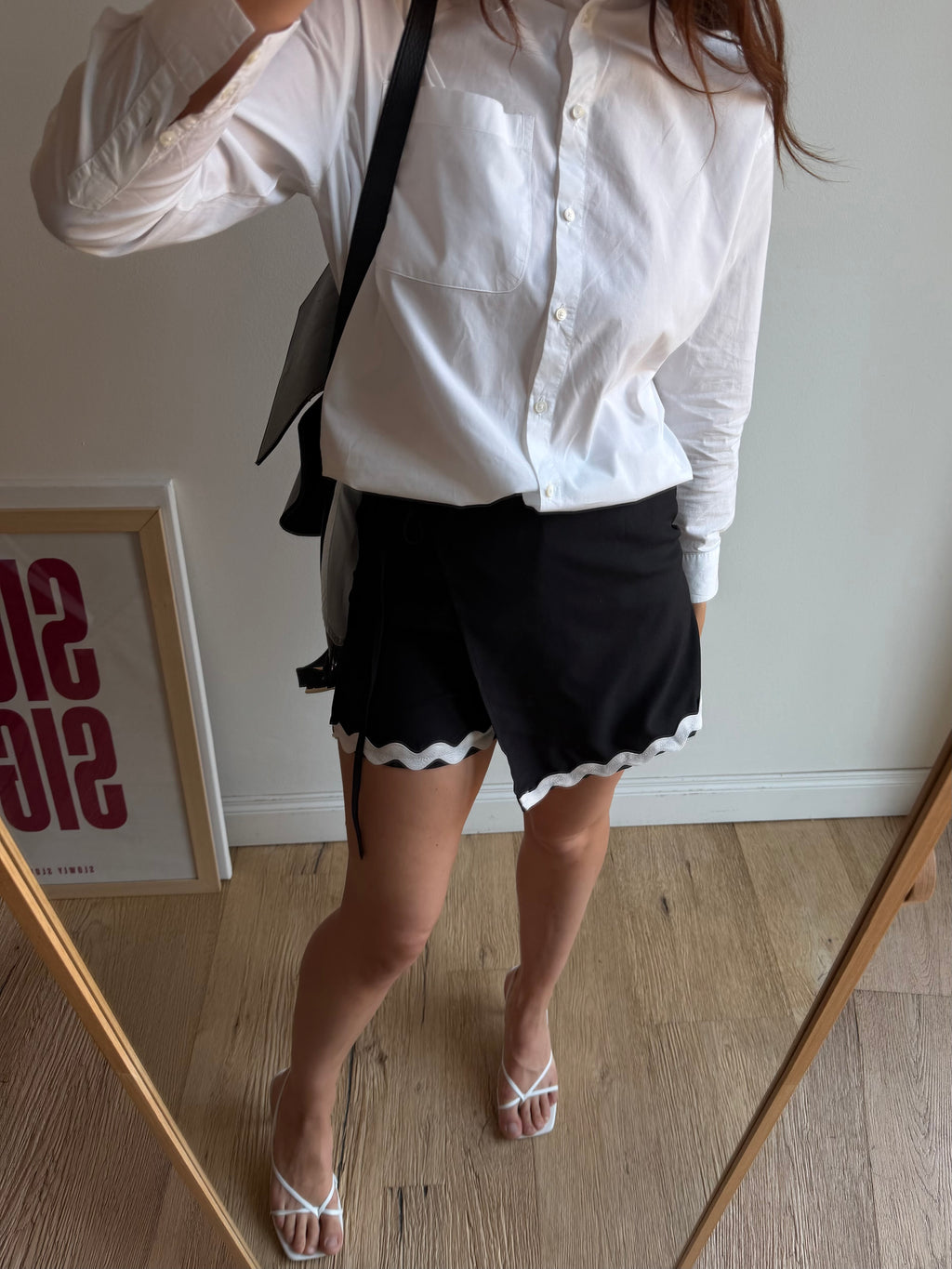 GONNA PANTALONE NERA