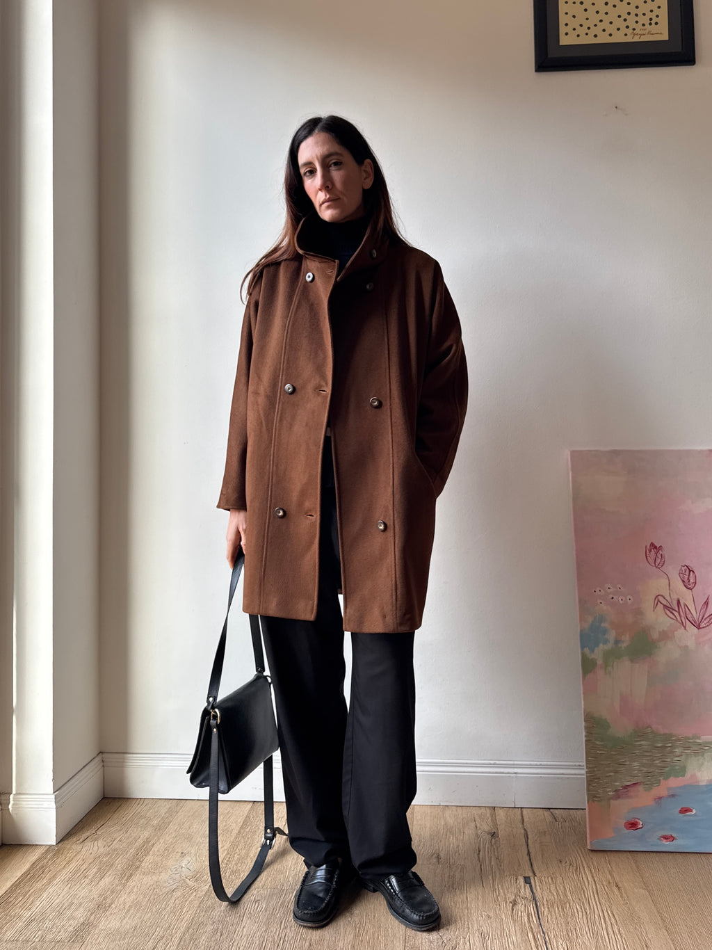 CAPPOTTO NOCCIOLA MIDI