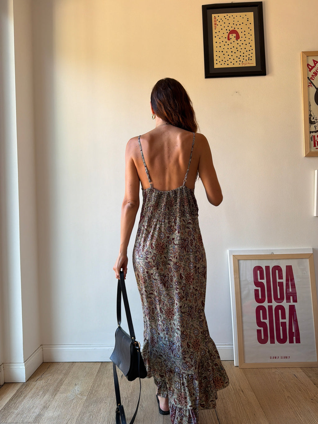ABITO IN SETA INDIANA