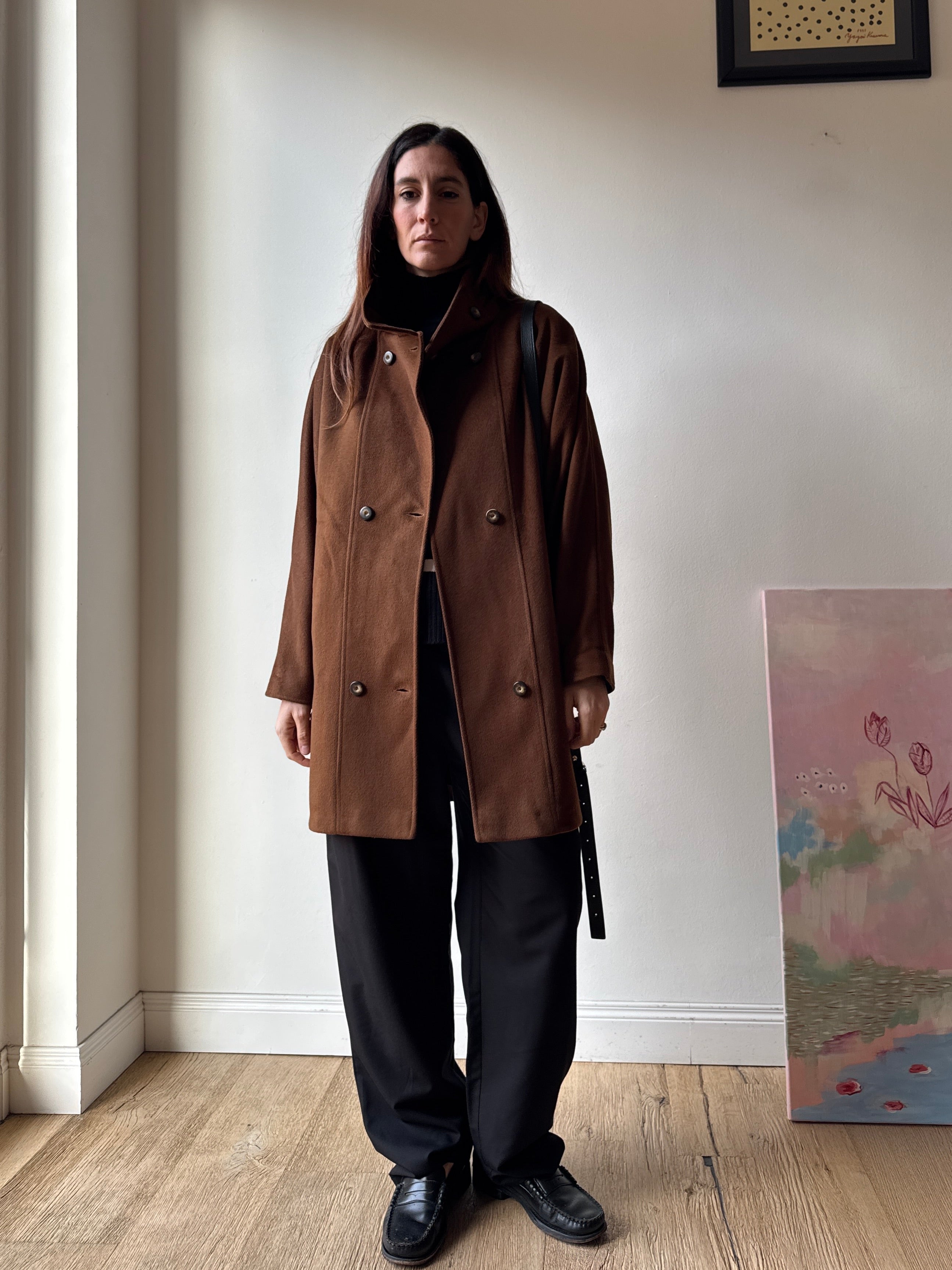 CAPPOTTO NOCCIOLA MIDI