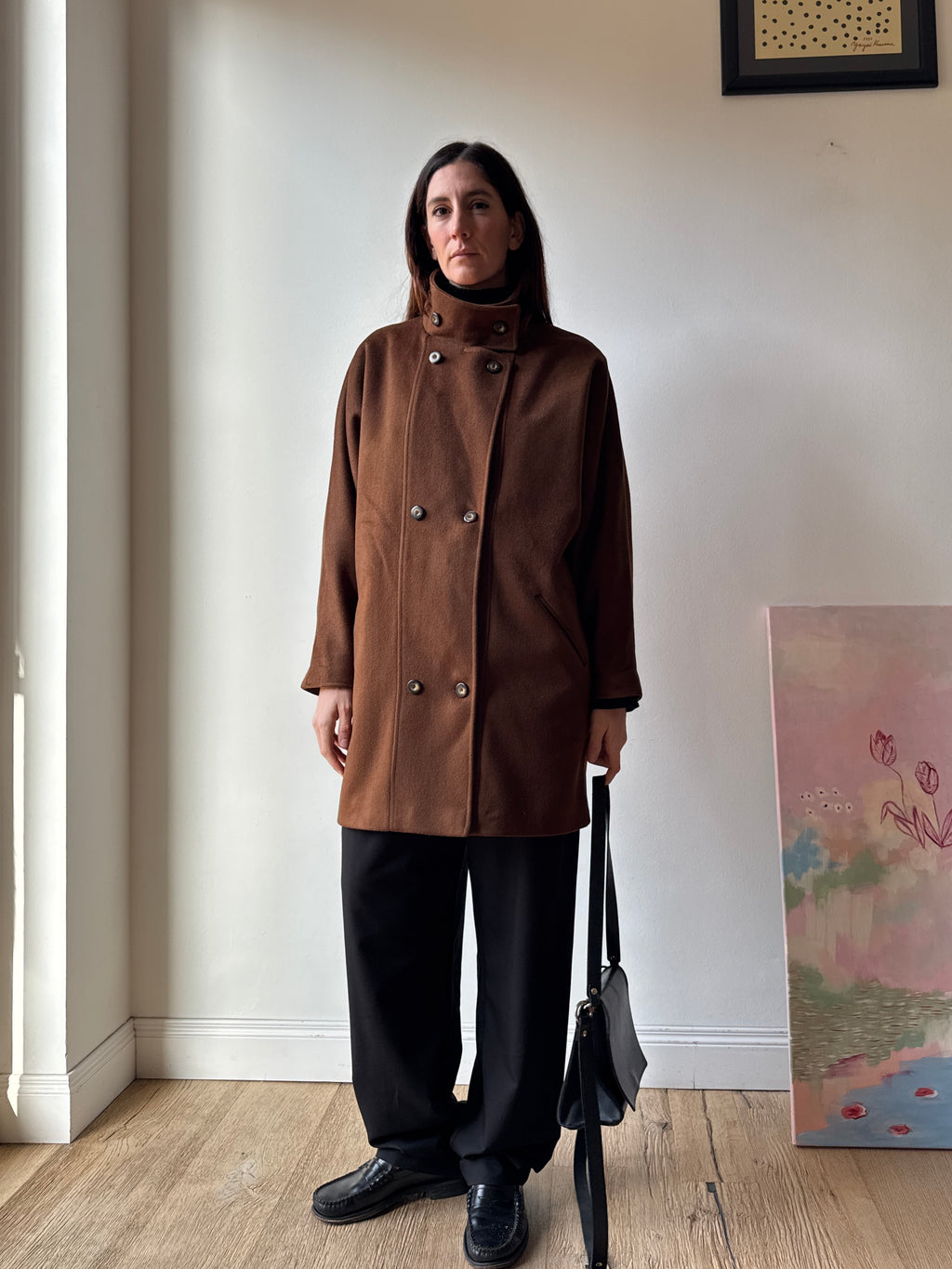 CAPPOTTO NOCCIOLA MIDI