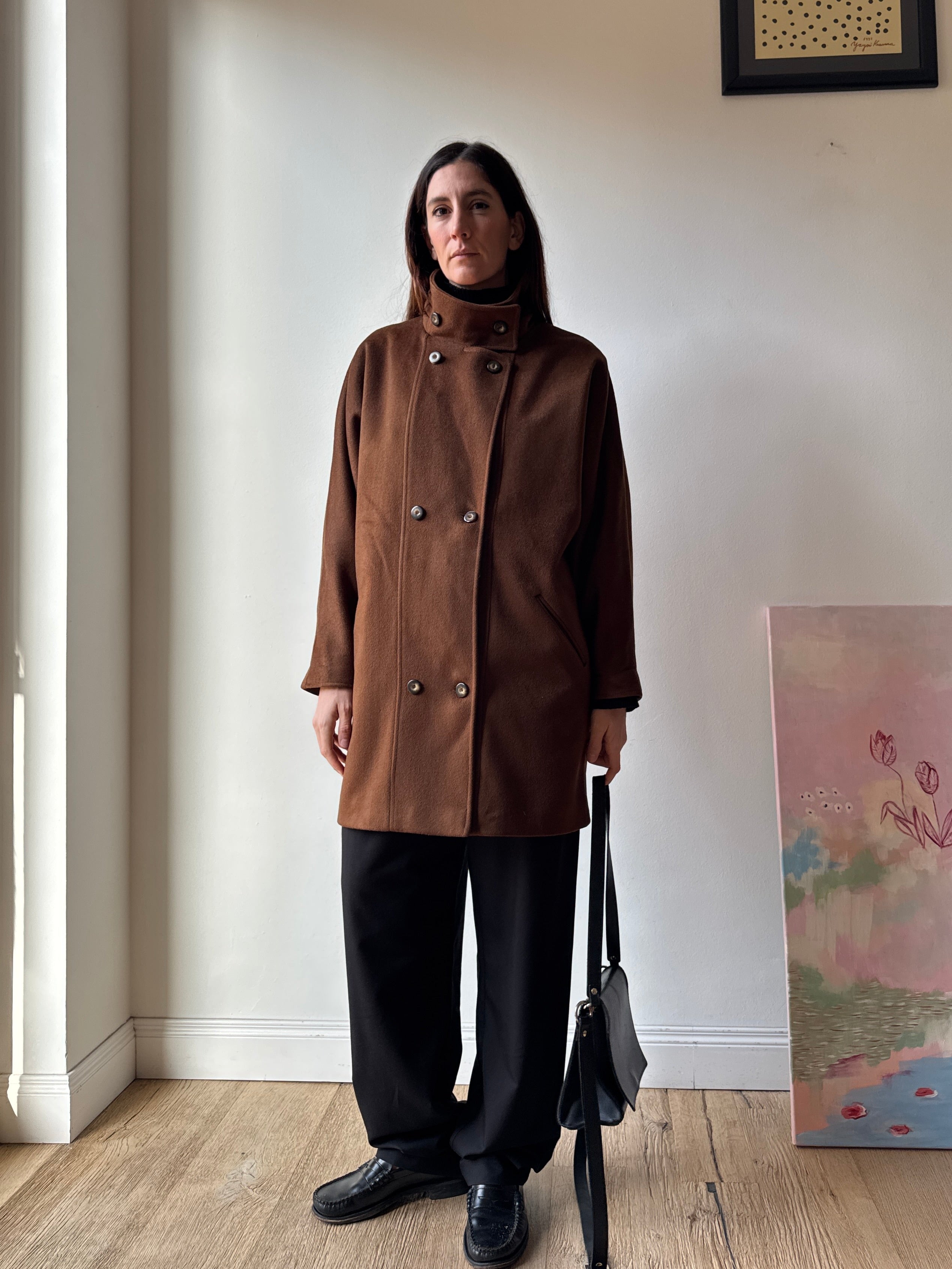 CAPPOTTO NOCCIOLA MIDI