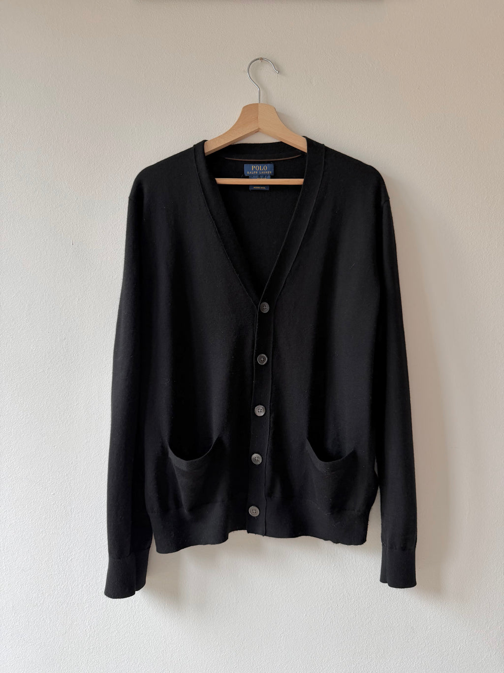 CARDIGAN NERO RALPH LAUREN