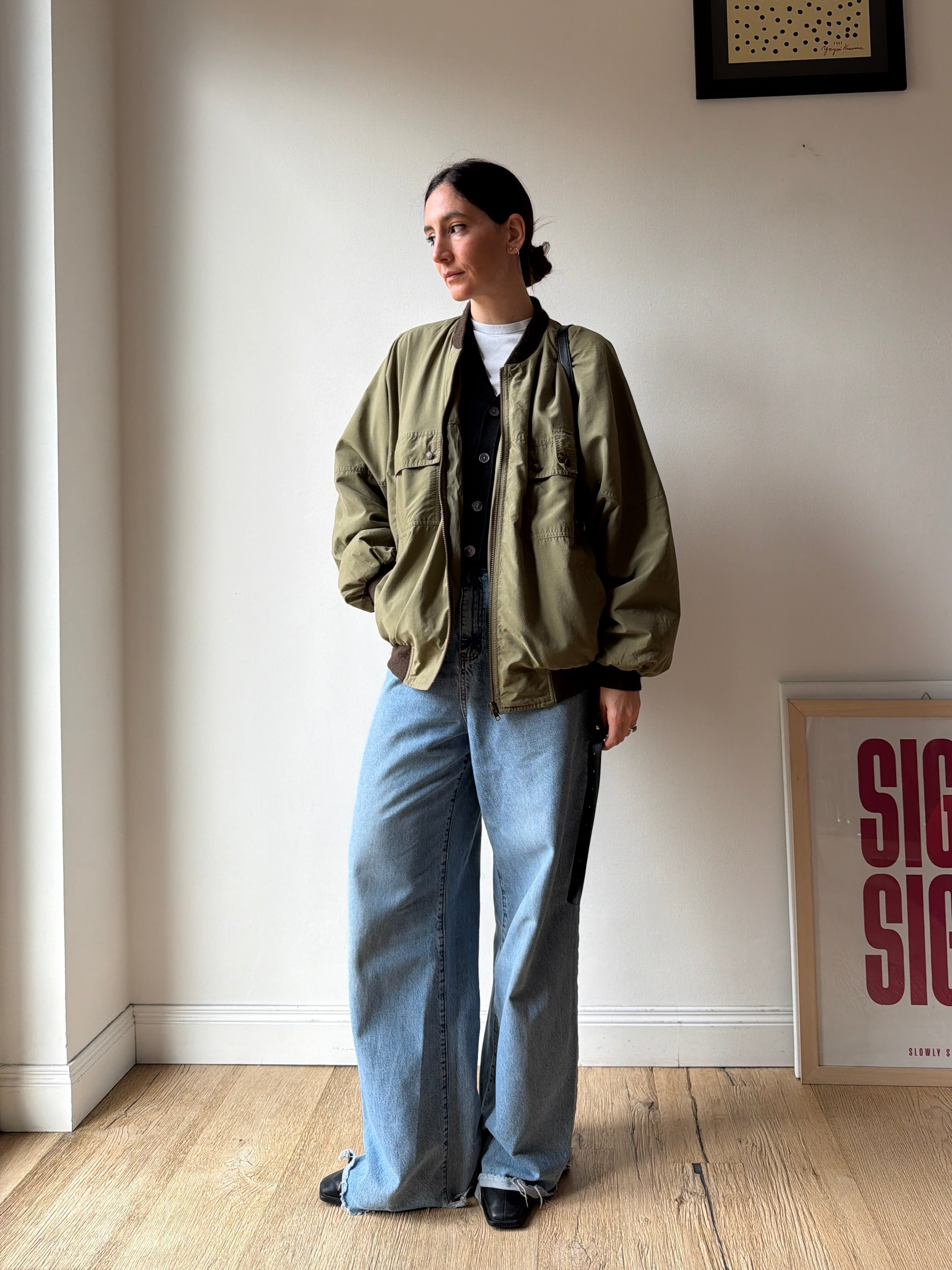 BOMBER VERDE KAKI