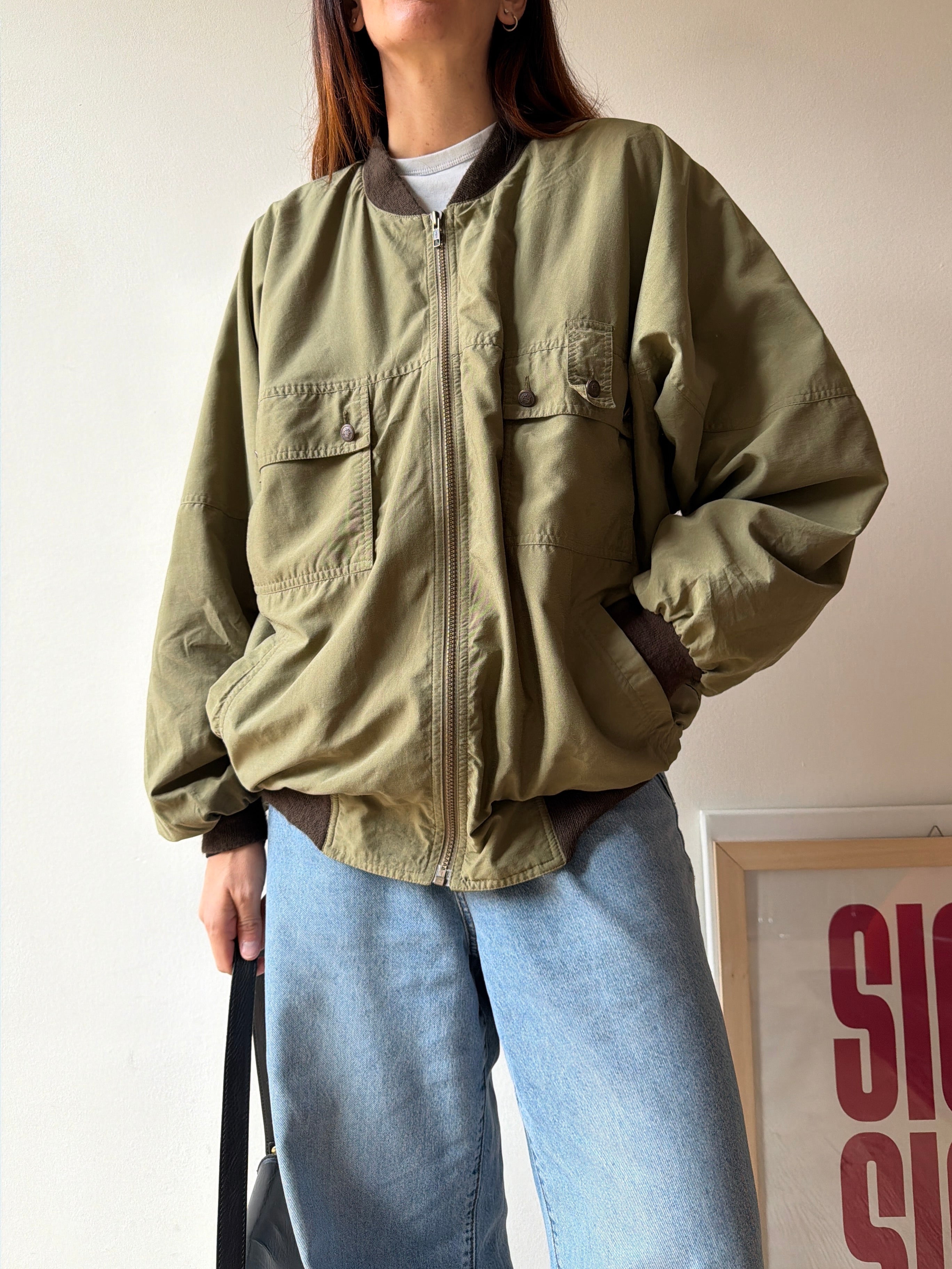 BOMBER VERDE KAKI