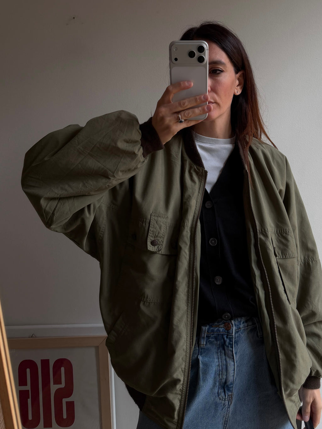 BOMBER VERDE KAKI