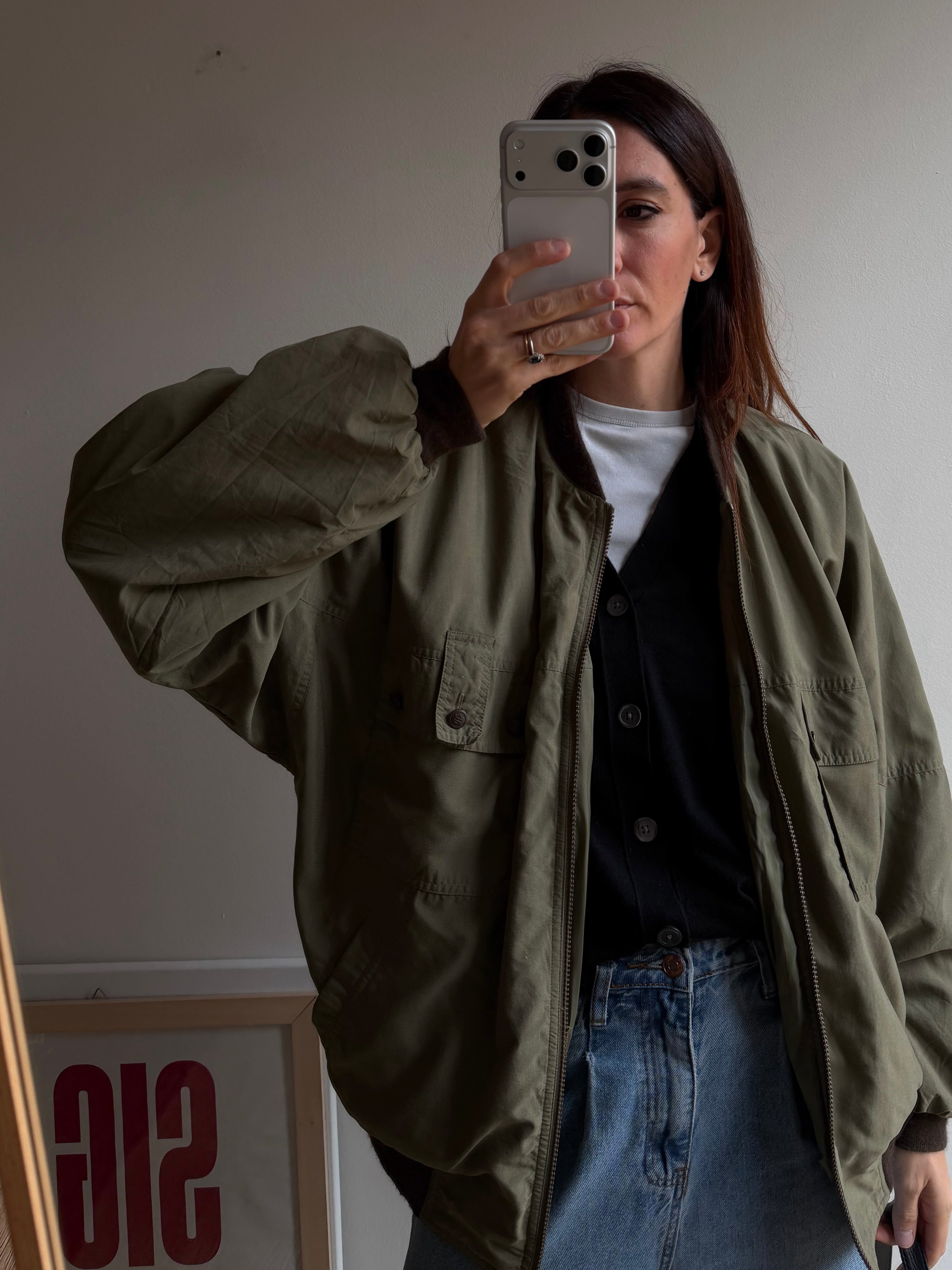 BOMBER VERDE KAKI