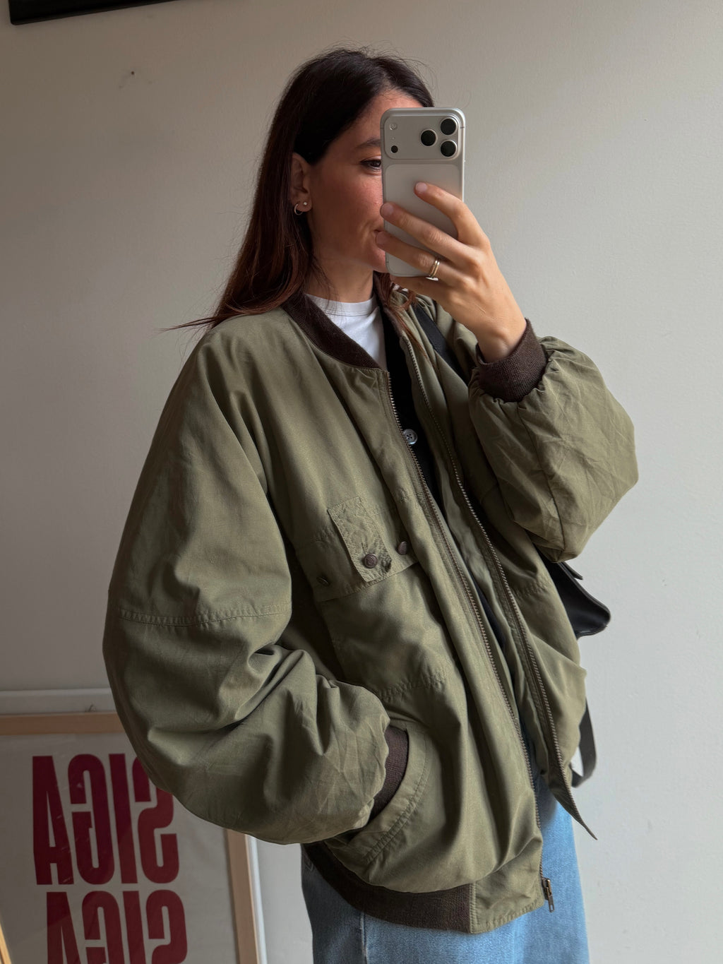 BOMBER VERDE KAKI