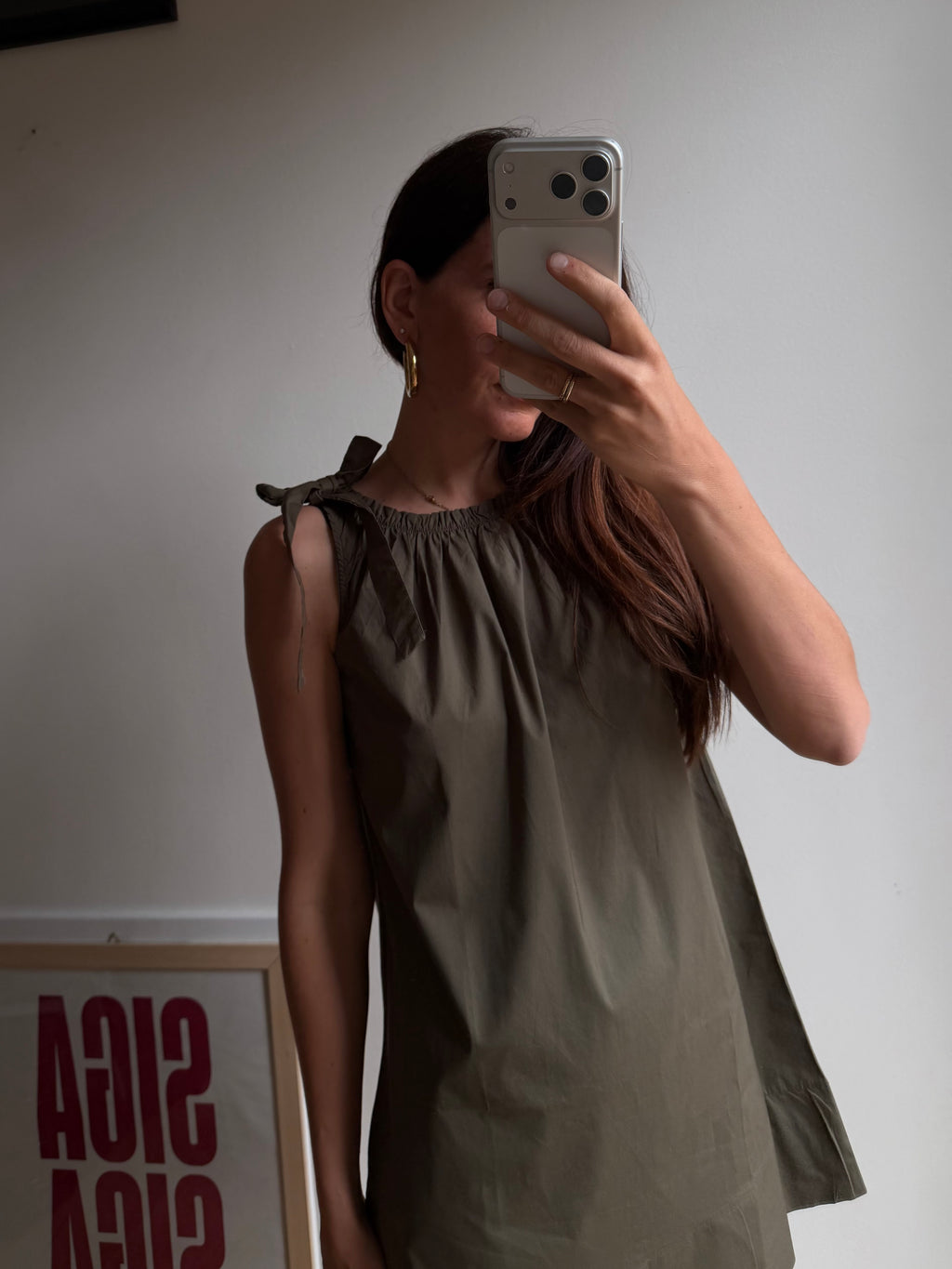 MINIDRESS KAKI